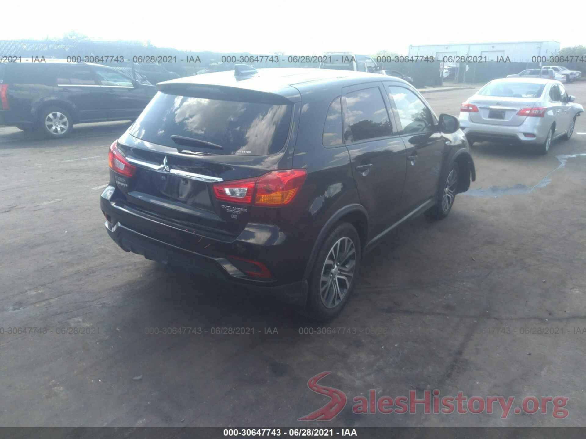 JA4AR3AWXJZ018558 2018 MITSUBISHI OUTLANDER SPORT