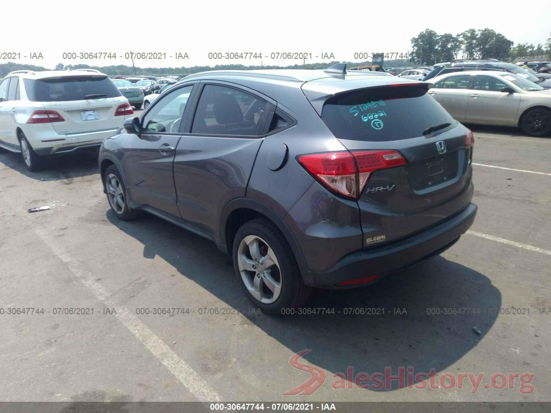 3CZRU6H78GM728165 2016 HONDA HR-V