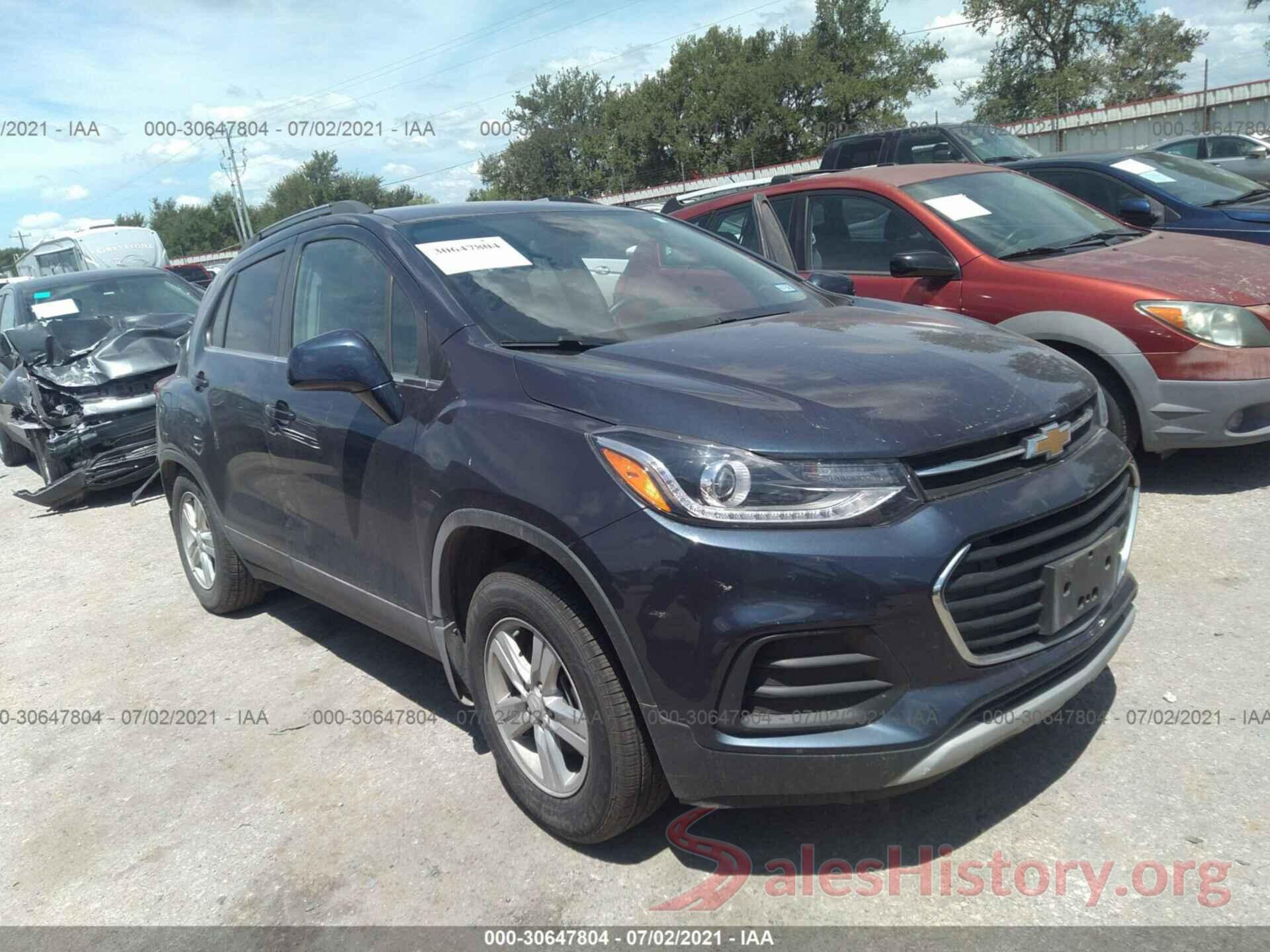 3GNCJLSB1KL154692 2019 CHEVROLET TRAX