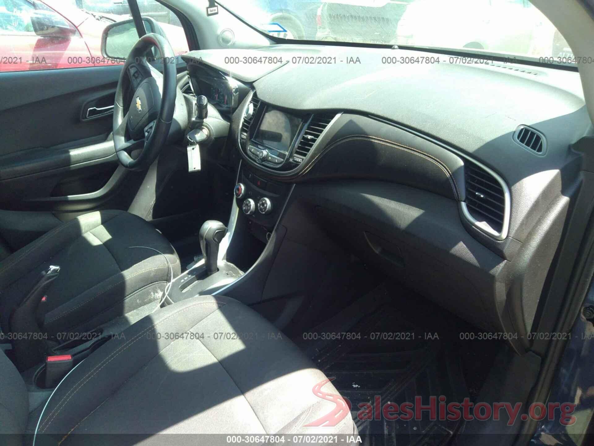 3GNCJLSB1KL154692 2019 CHEVROLET TRAX