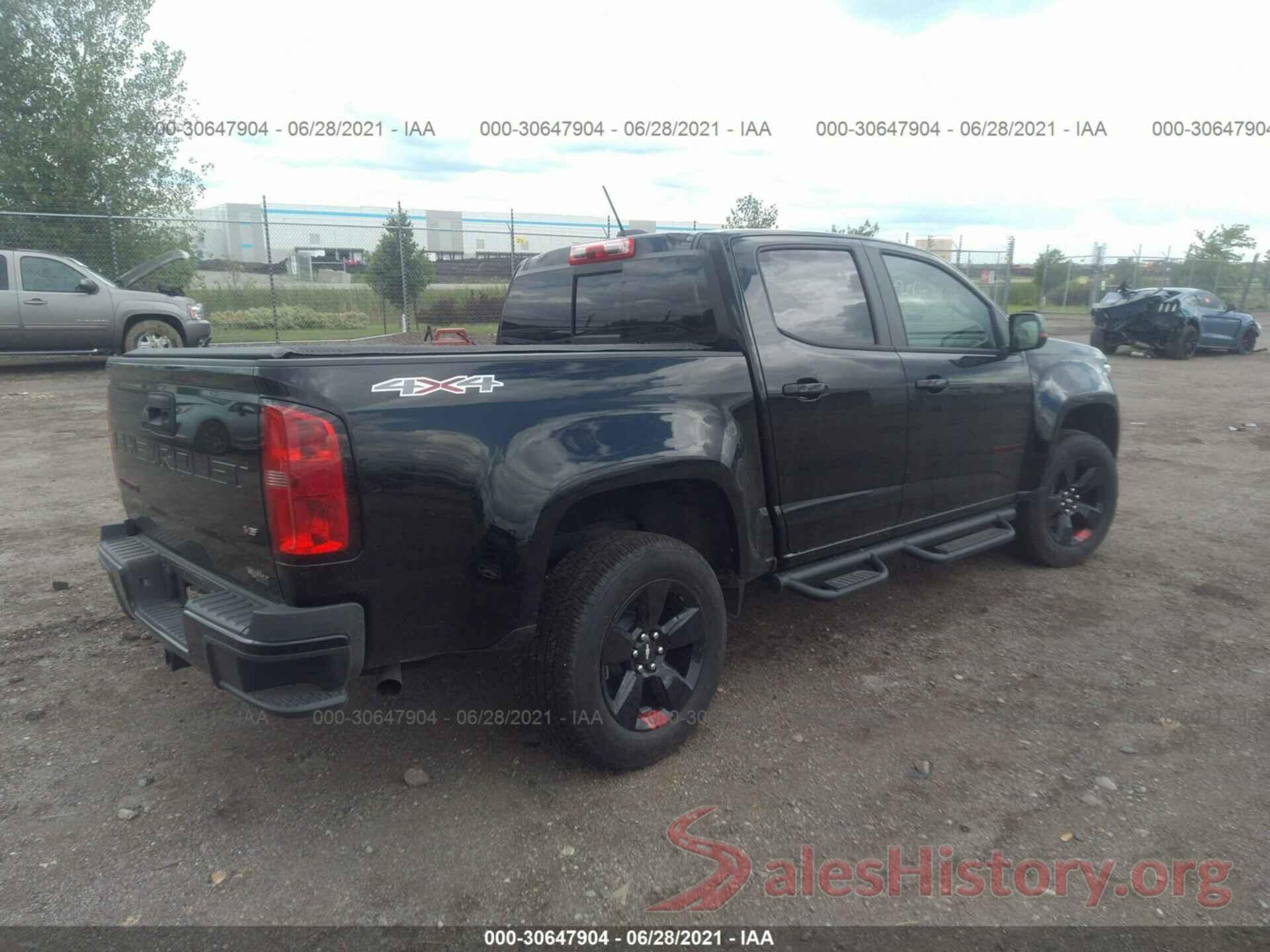 1GCGTCEN5M1141240 2021 CHEVROLET COLORADO