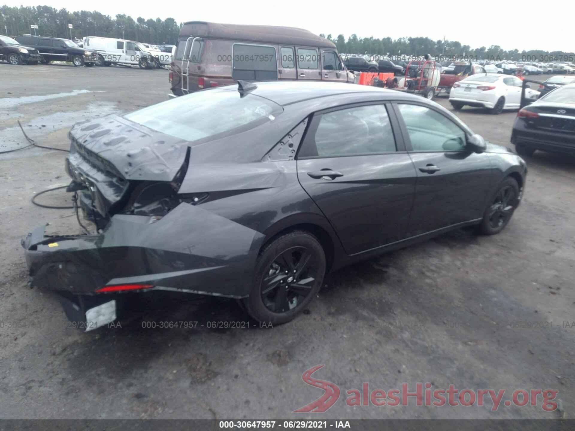 5NPLS4AG0MH002477 2021 HYUNDAI ELANTRA