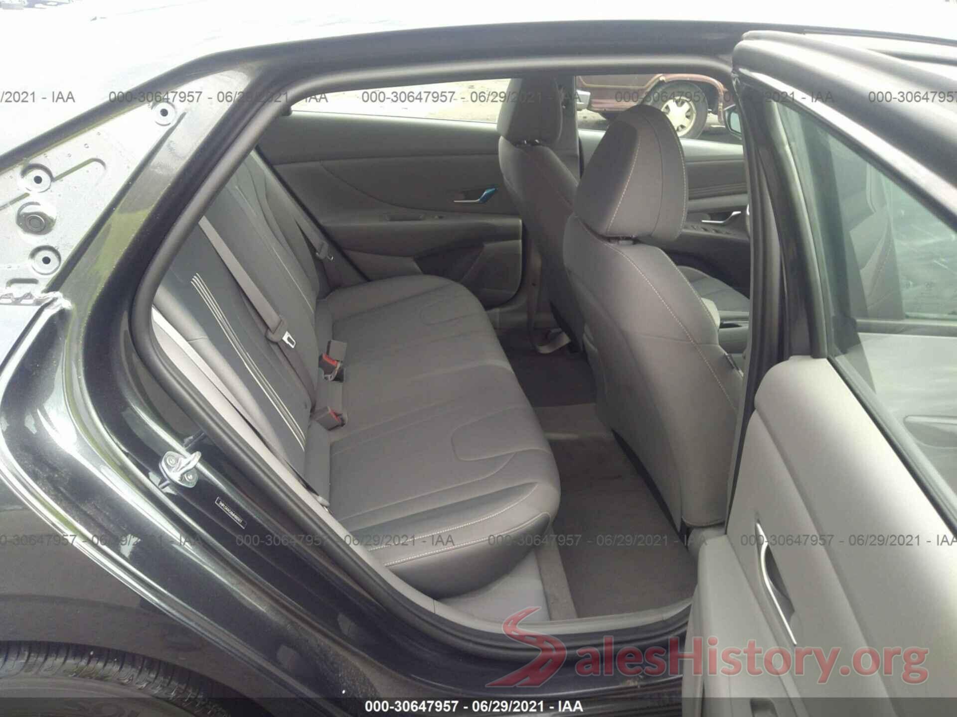 5NPLS4AG0MH002477 2021 HYUNDAI ELANTRA