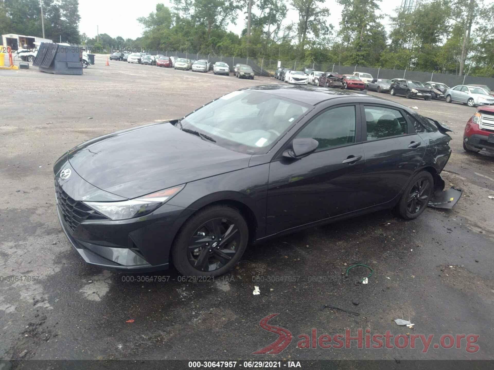 5NPLS4AG0MH002477 2021 HYUNDAI ELANTRA