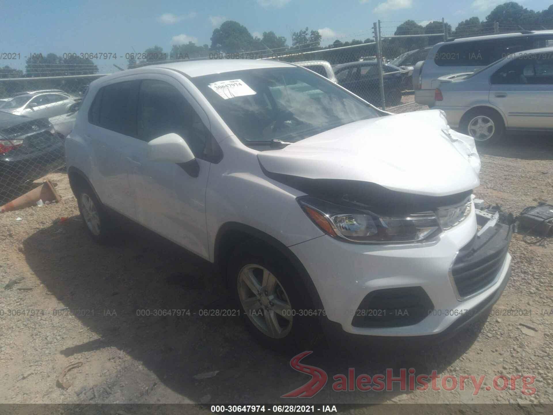 3GNCJKSB9LL132757 2020 CHEVROLET TRAX