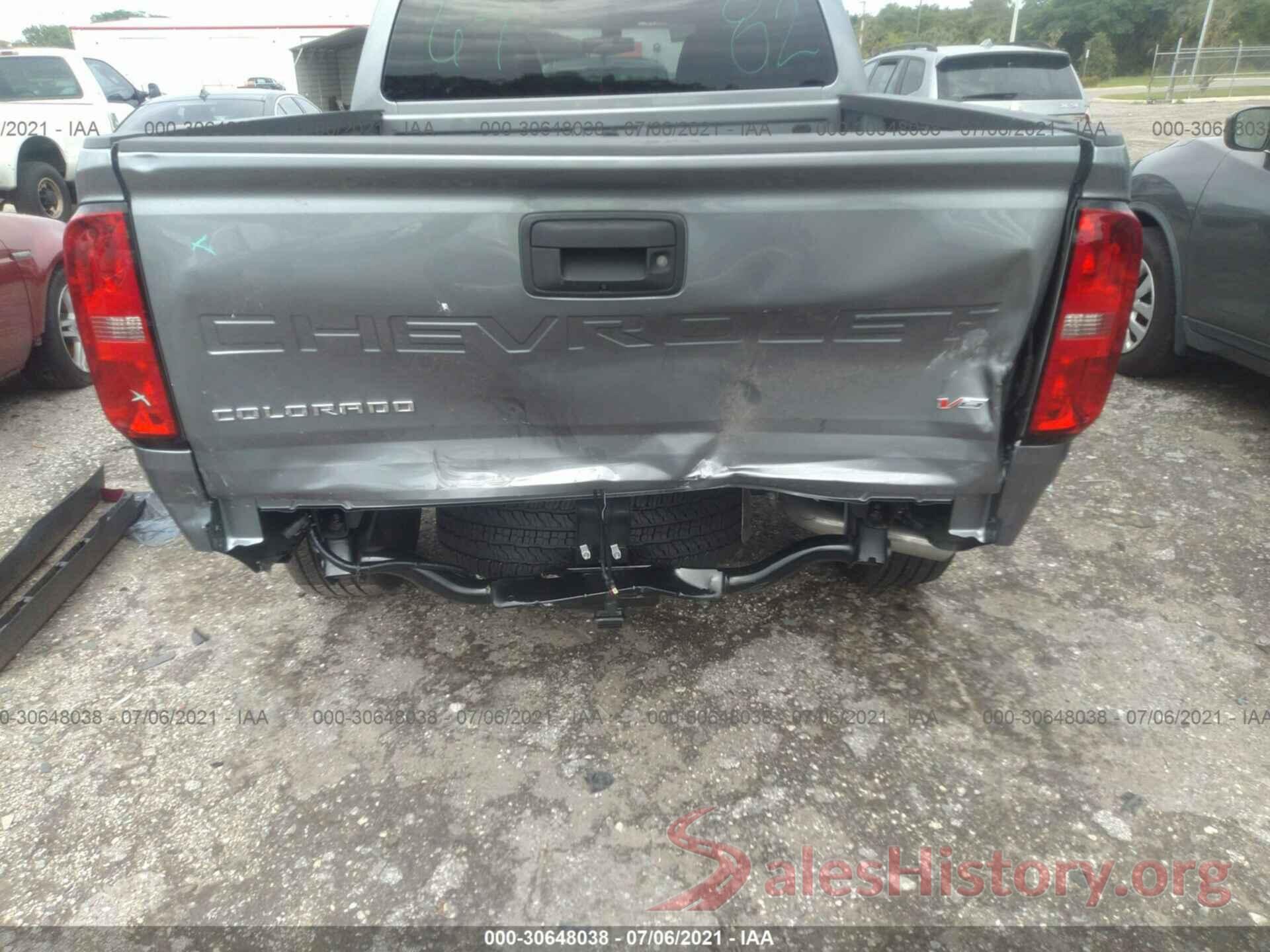 1GCGSBEN1M1172384 2021 CHEVROLET COLORADO