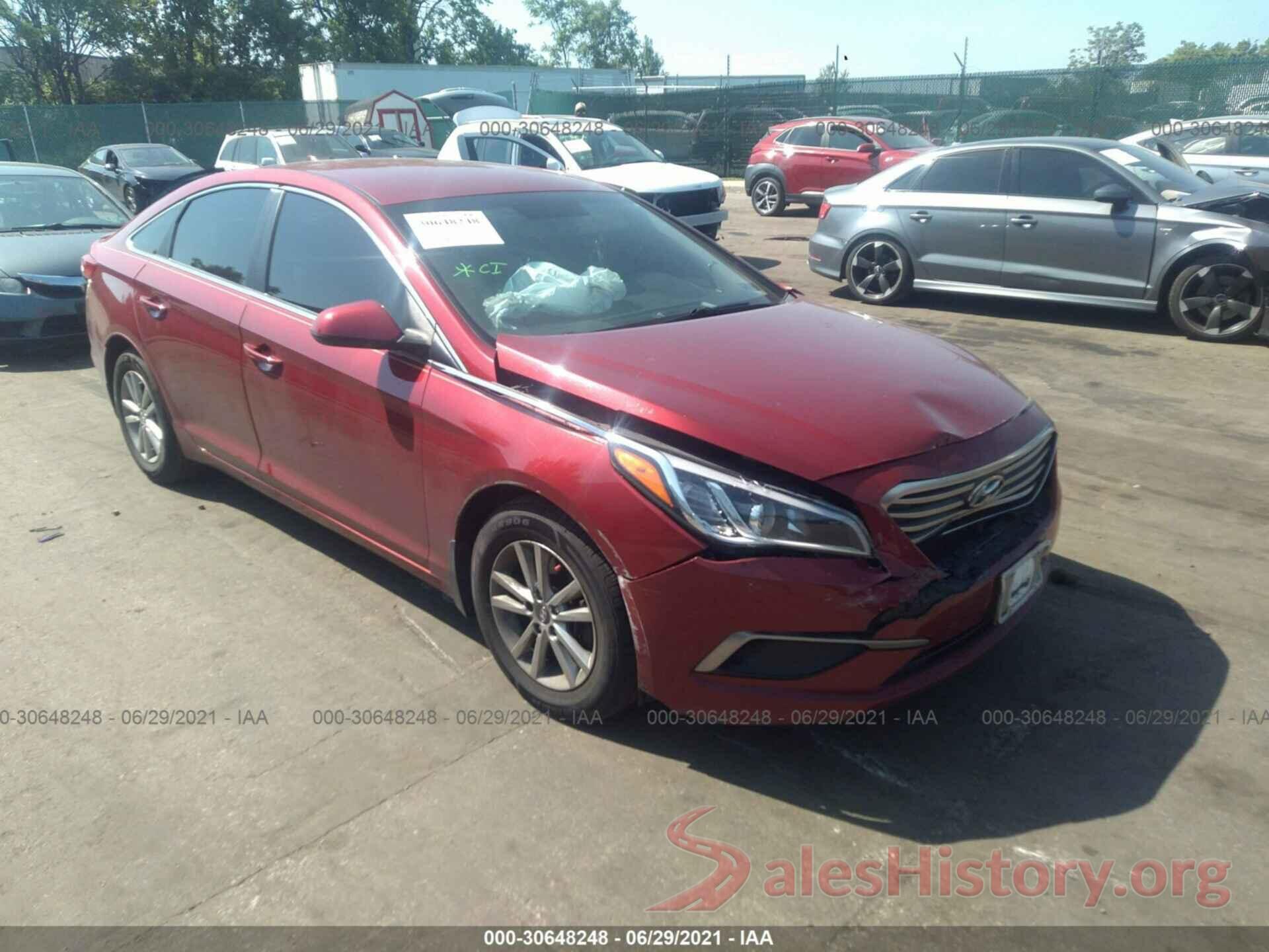 5NPE24AF5GH379973 2016 HYUNDAI SONATA