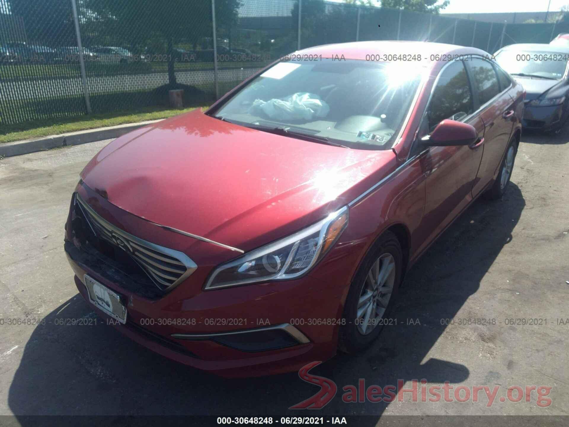 5NPE24AF5GH379973 2016 HYUNDAI SONATA