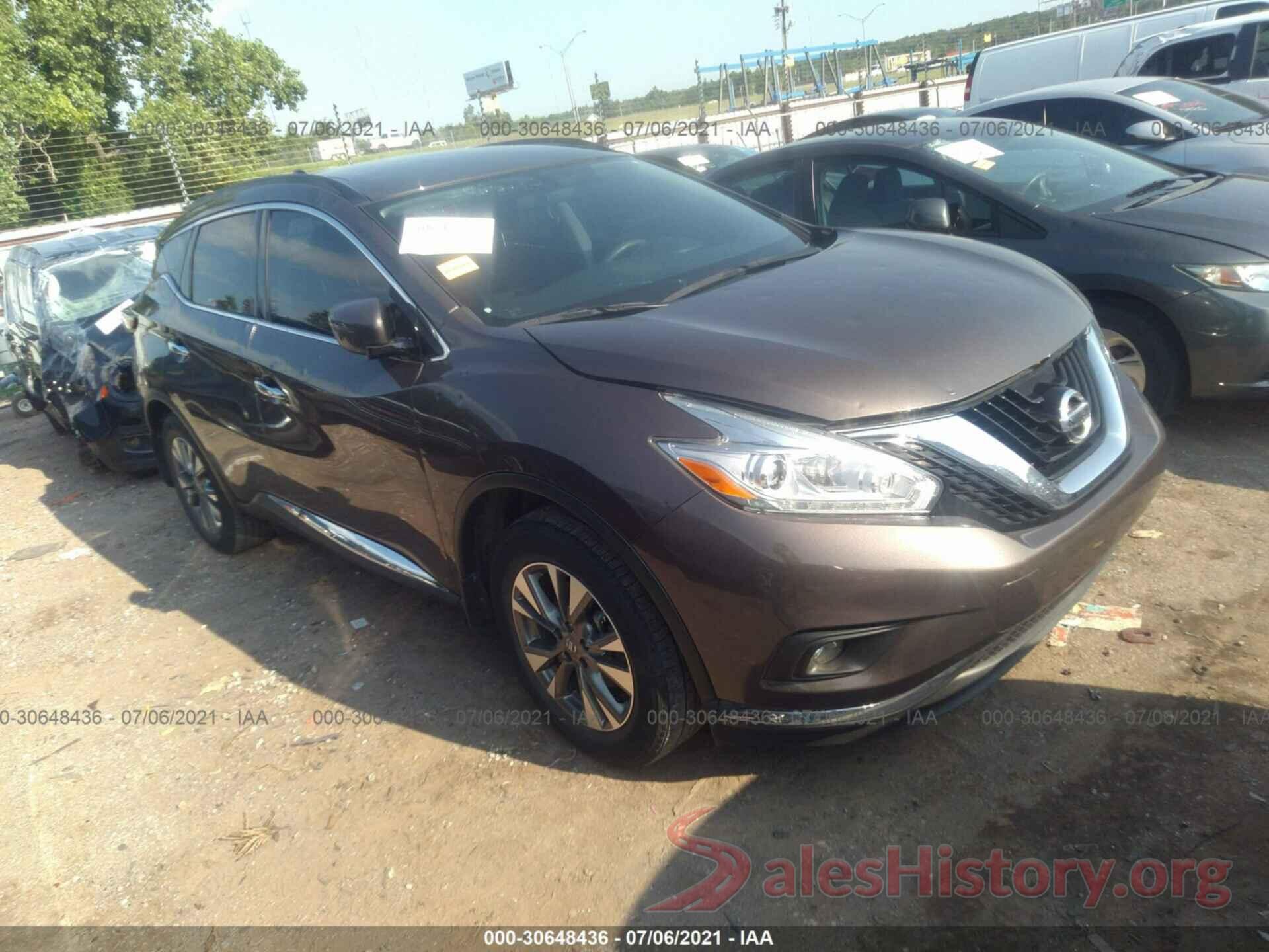 5N1AZ2MG0GN168291 2016 NISSAN MURANO