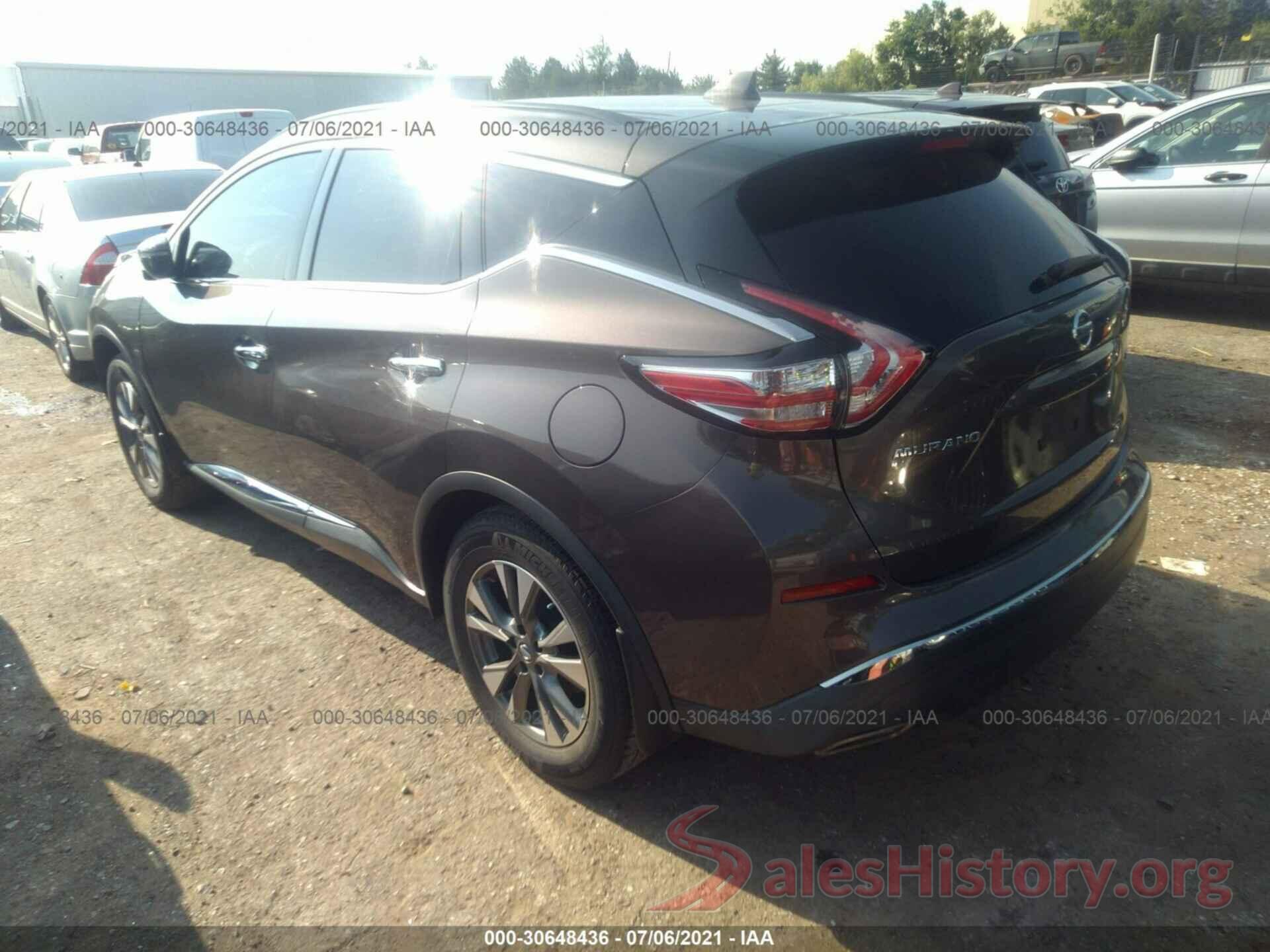 5N1AZ2MG0GN168291 2016 NISSAN MURANO