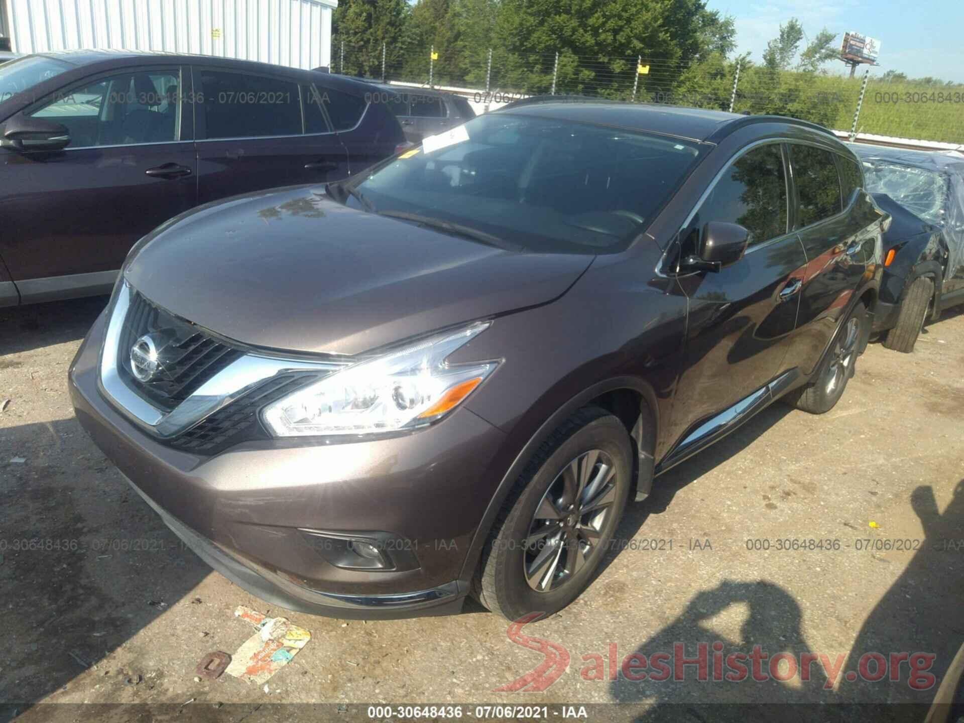 5N1AZ2MG0GN168291 2016 NISSAN MURANO