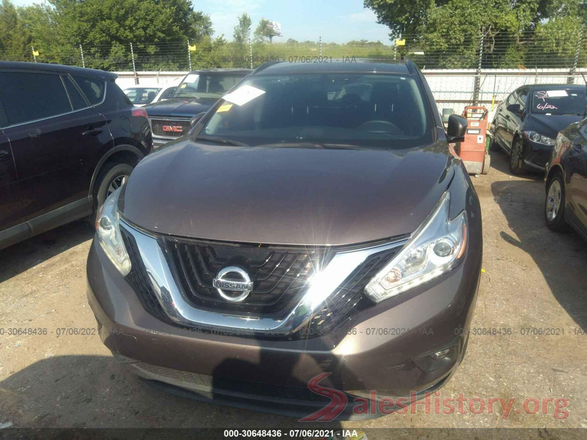 5N1AZ2MG0GN168291 2016 NISSAN MURANO