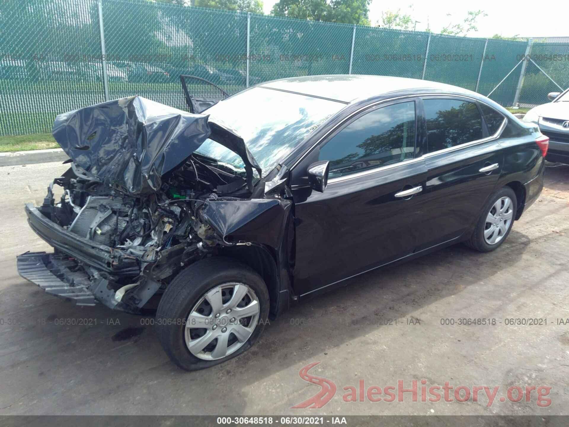 3N1AB7AP7HY280099 2017 NISSAN SENTRA