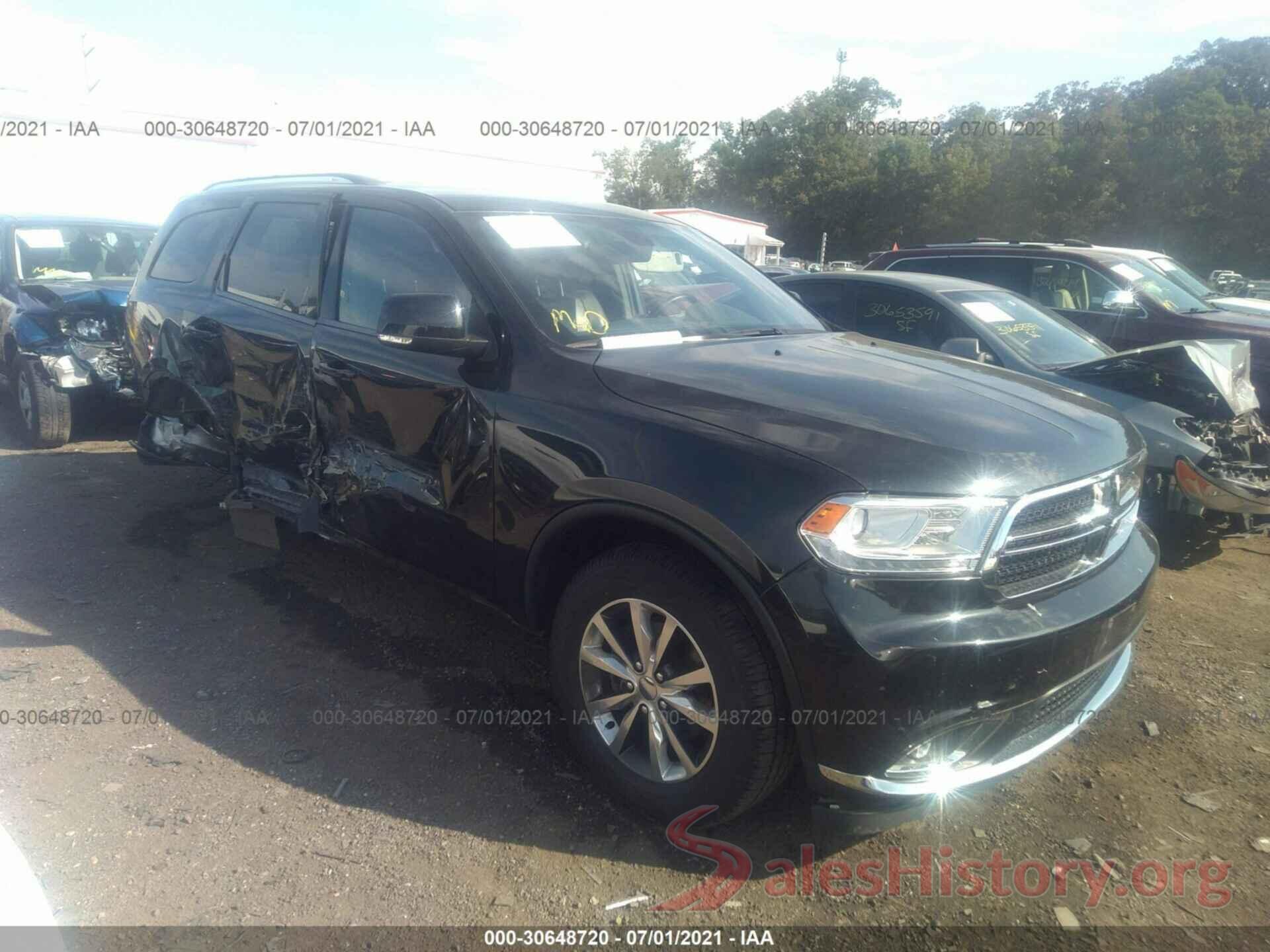 1C4RDJDG0GC419712 2016 DODGE DURANGO