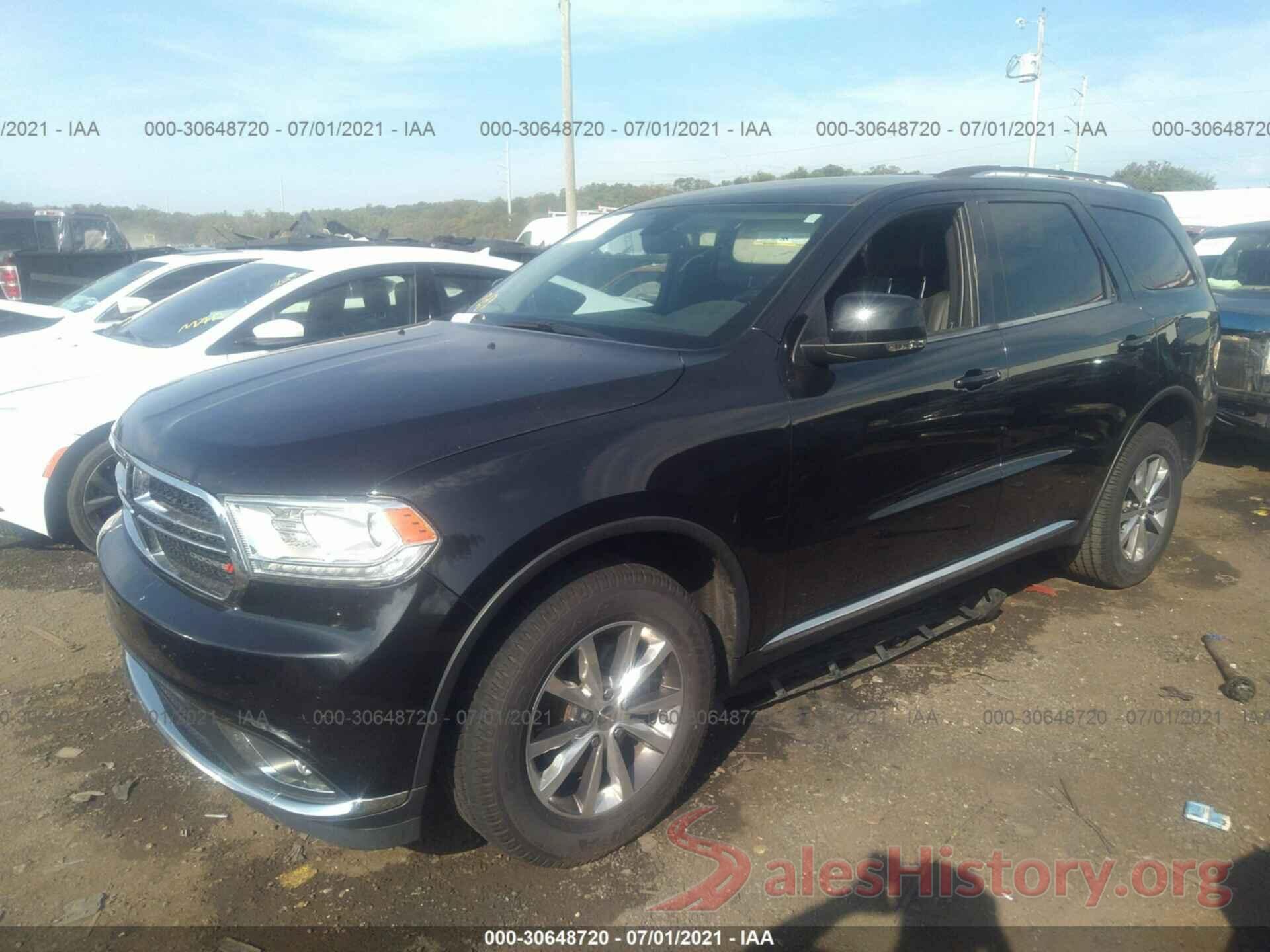 1C4RDJDG0GC419712 2016 DODGE DURANGO