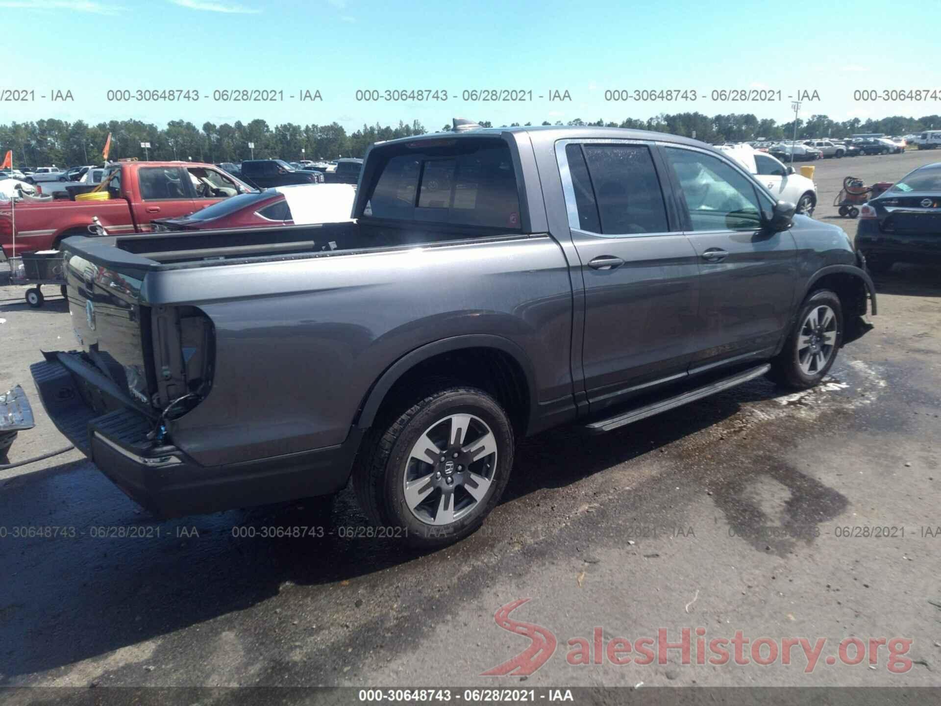 5FPYK3F51KB047440 2019 HONDA RIDGELINE