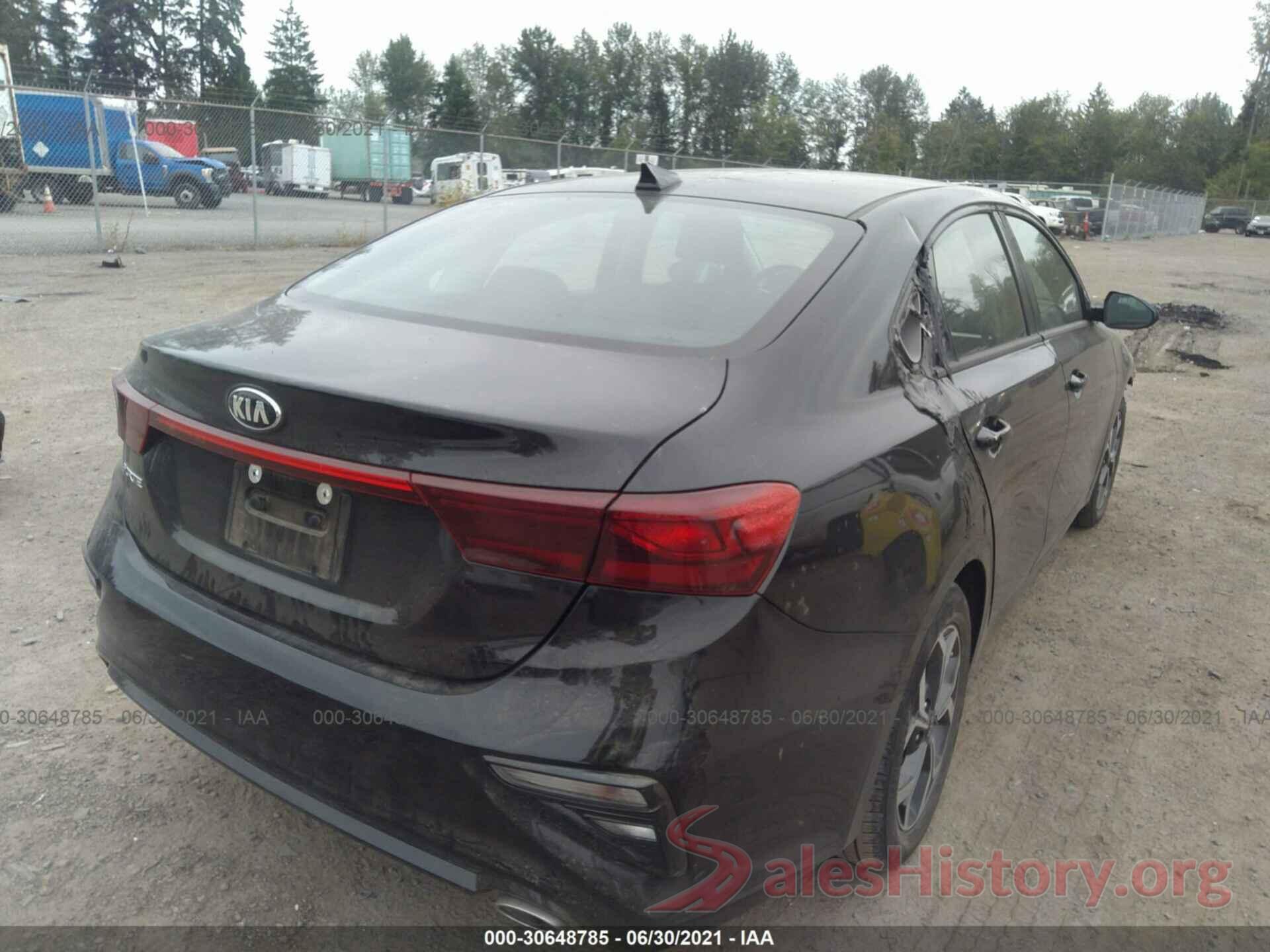 3KPF24AD3LE158129 2020 KIA FORTE