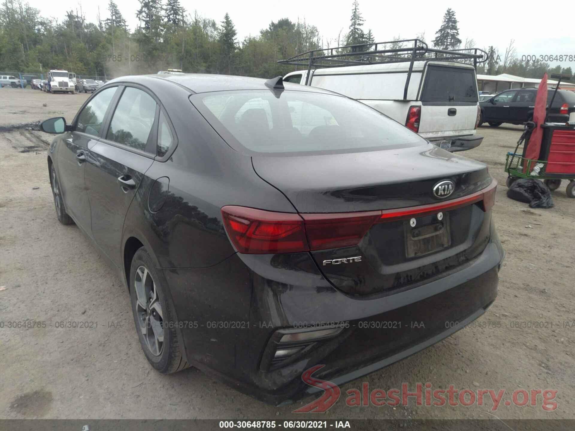 3KPF24AD3LE158129 2020 KIA FORTE