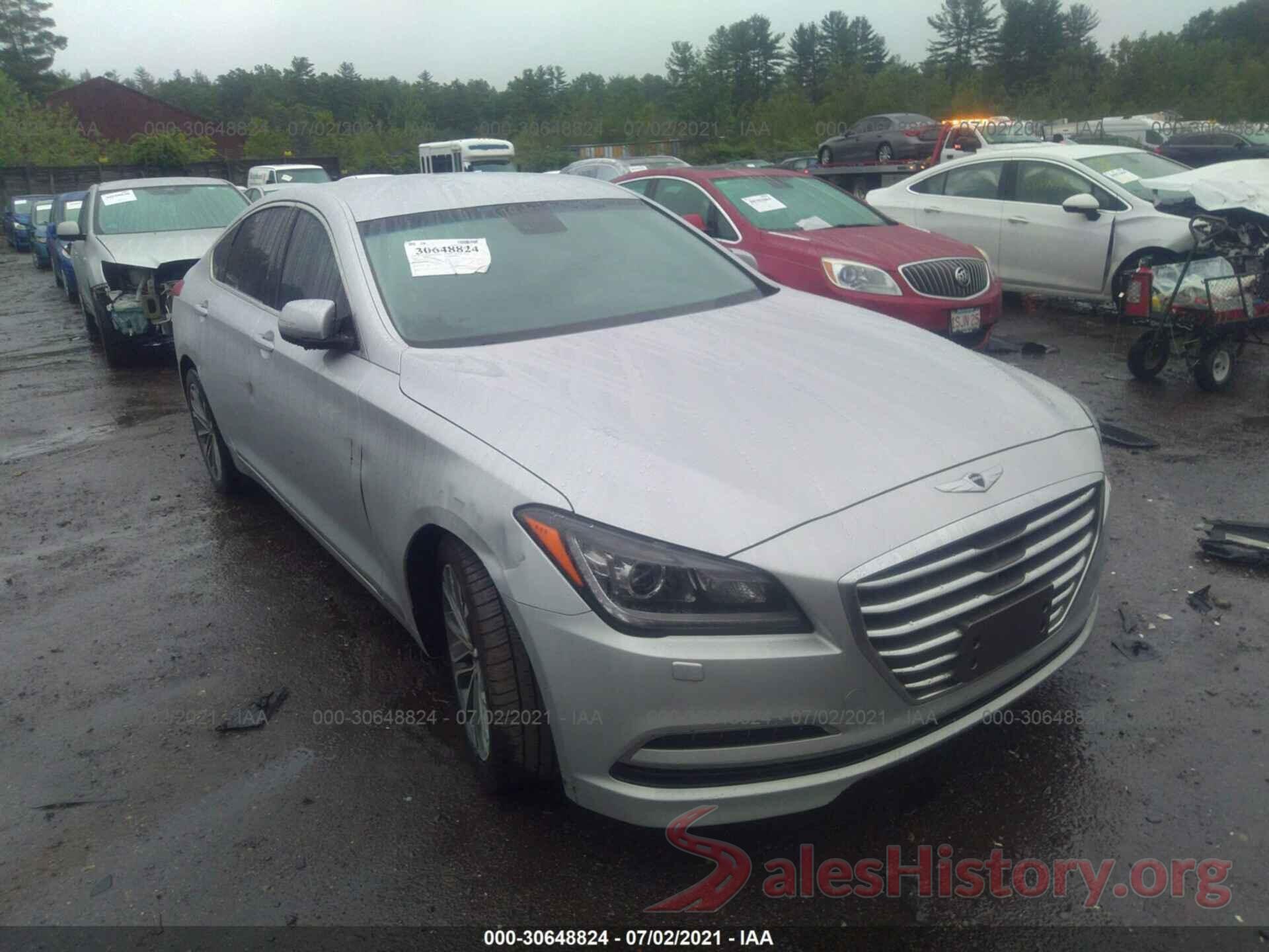 KMHGN4JE0GU130215 2016 HYUNDAI GENESIS