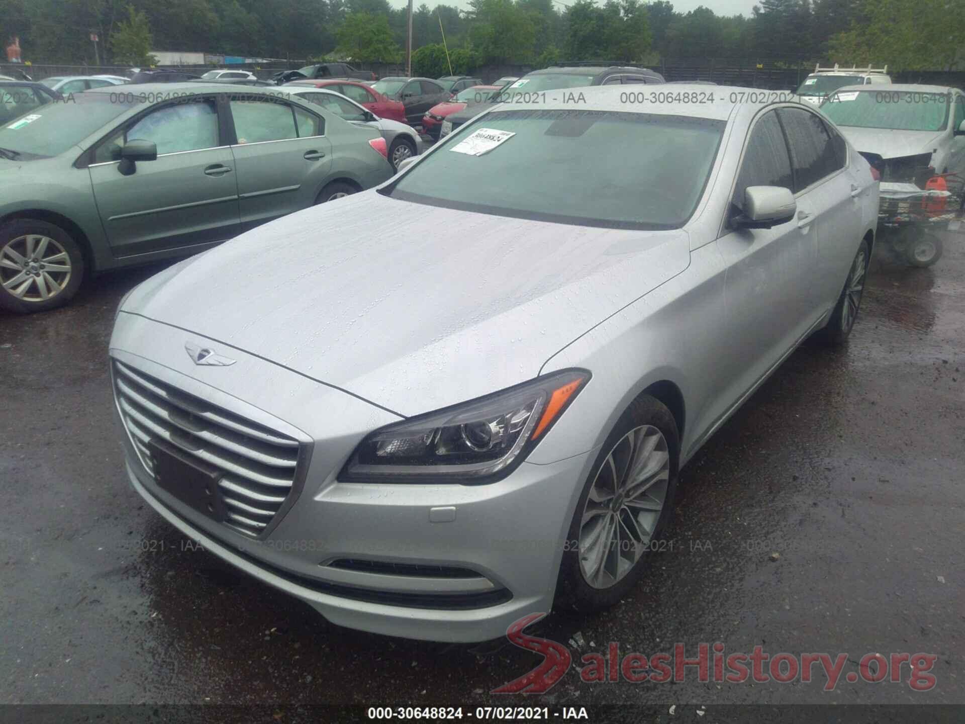 KMHGN4JE0GU130215 2016 HYUNDAI GENESIS