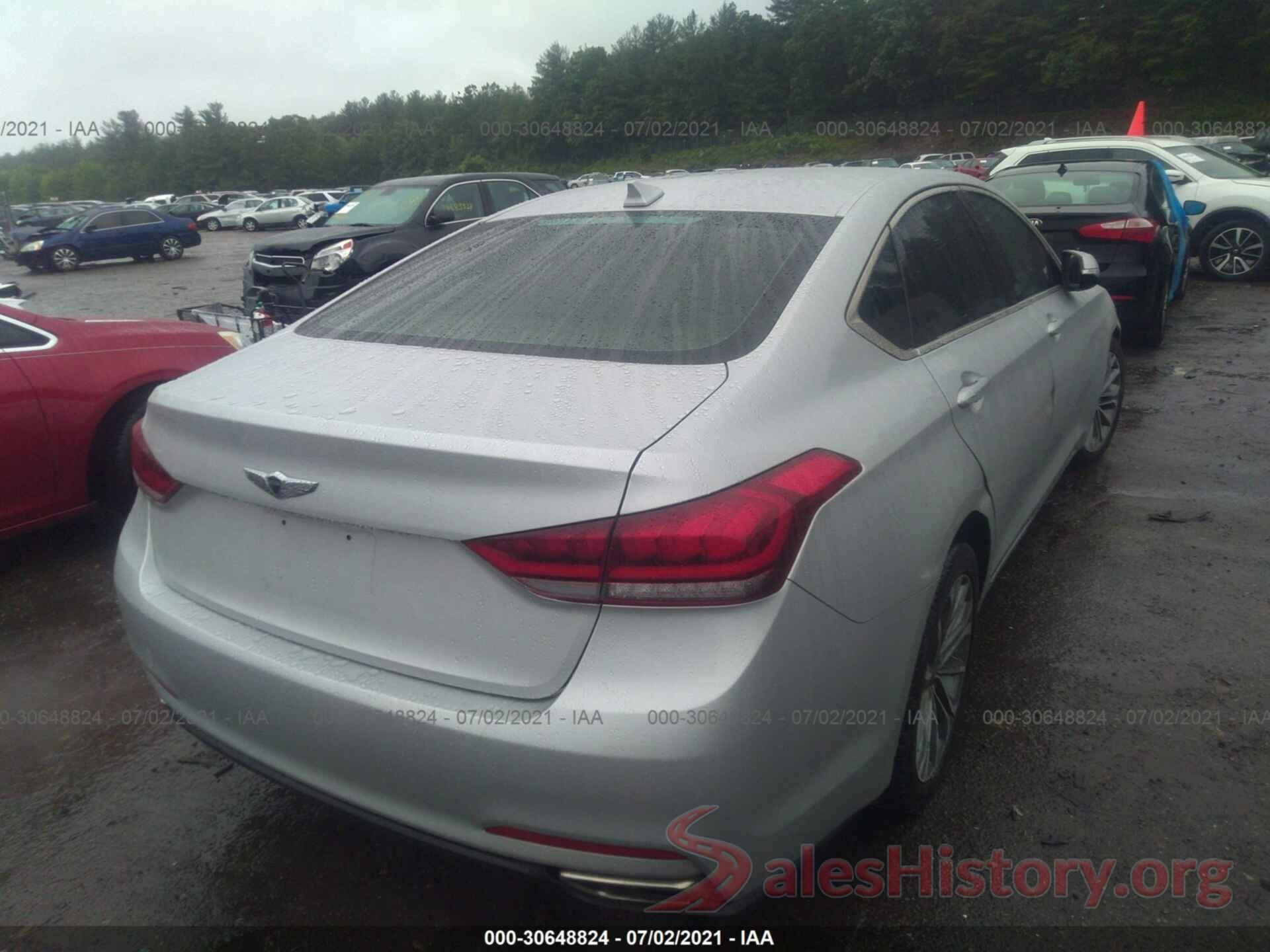 KMHGN4JE0GU130215 2016 HYUNDAI GENESIS