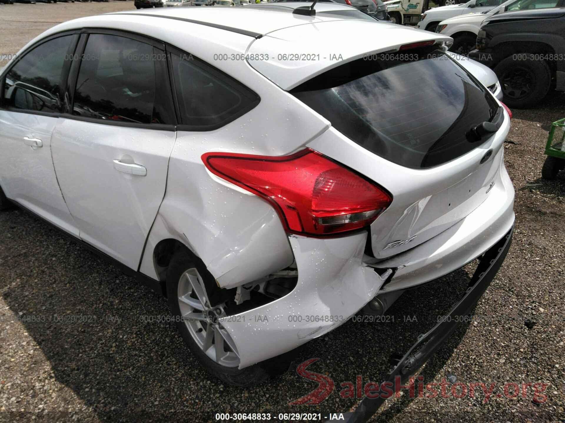 1FADP3K23GL374887 2016 FORD FOCUS