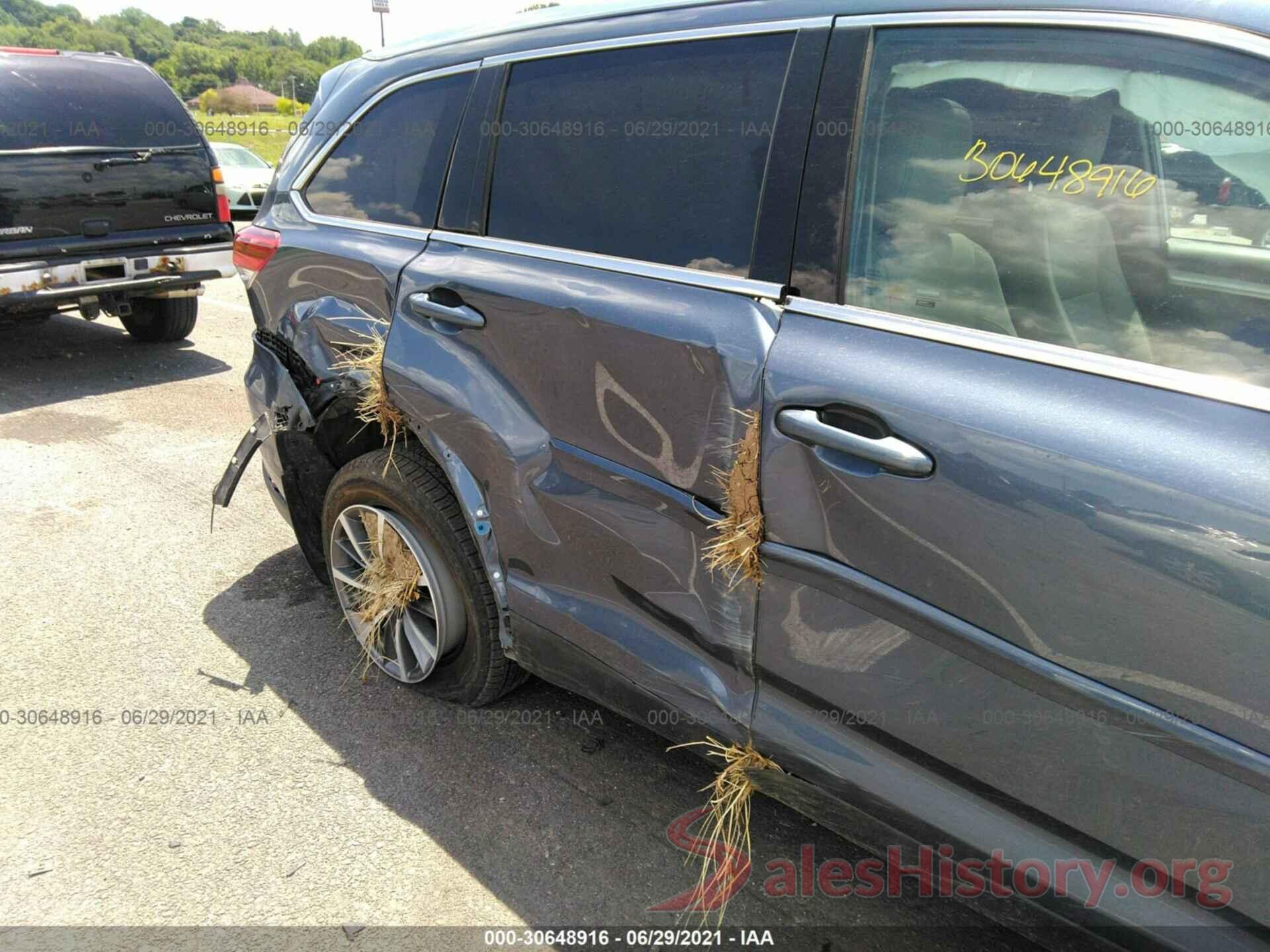 5TDJZRFH3KS971408 2019 TOYOTA HIGHLANDER