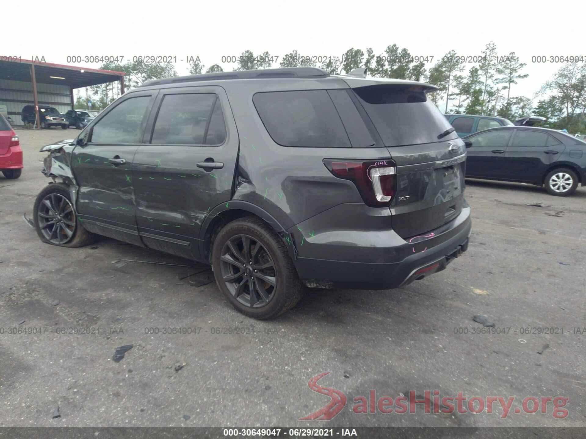 1FM5K7D87HGB04315 2017 FORD EXPLORER