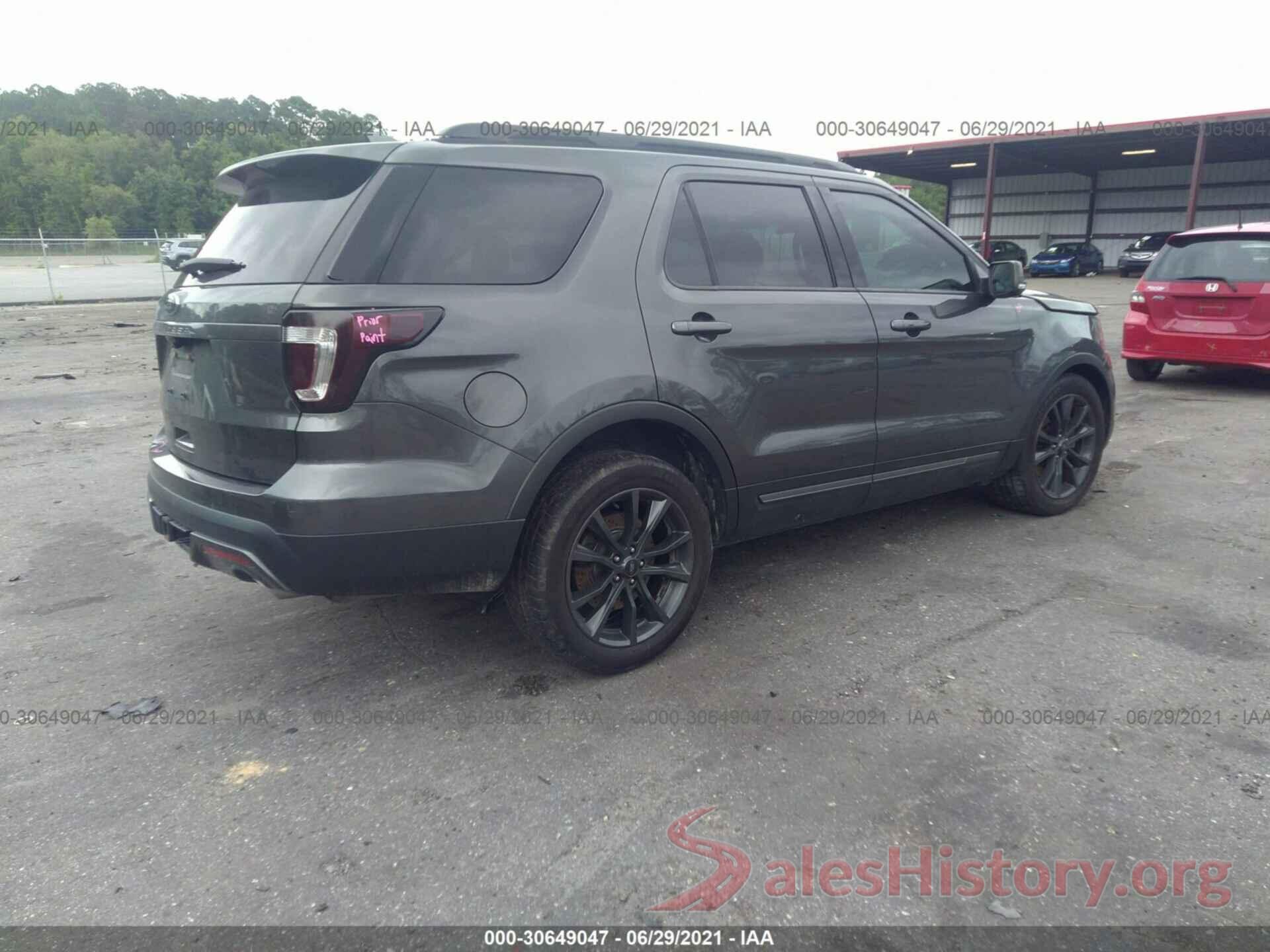 1FM5K7D87HGB04315 2017 FORD EXPLORER