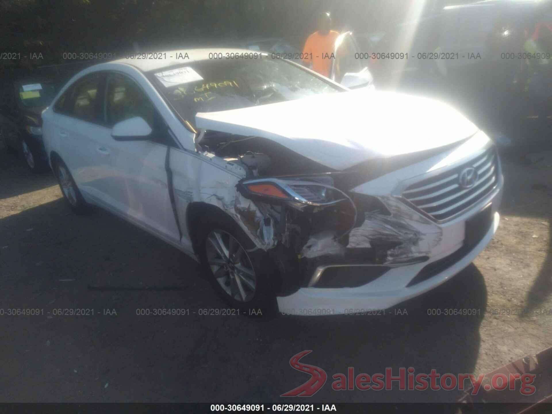 5NPE24AFXHH500529 2017 HYUNDAI SONATA