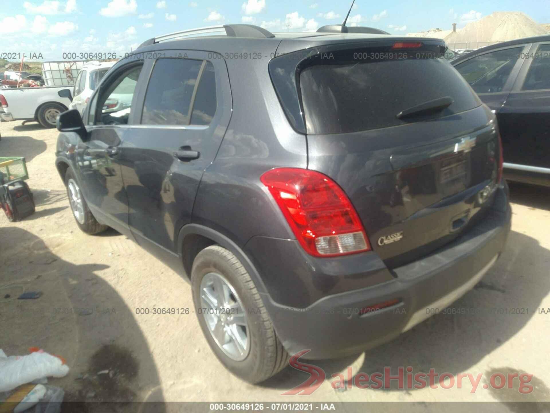 3GNCJLSB5GL231099 2016 CHEVROLET TRAX