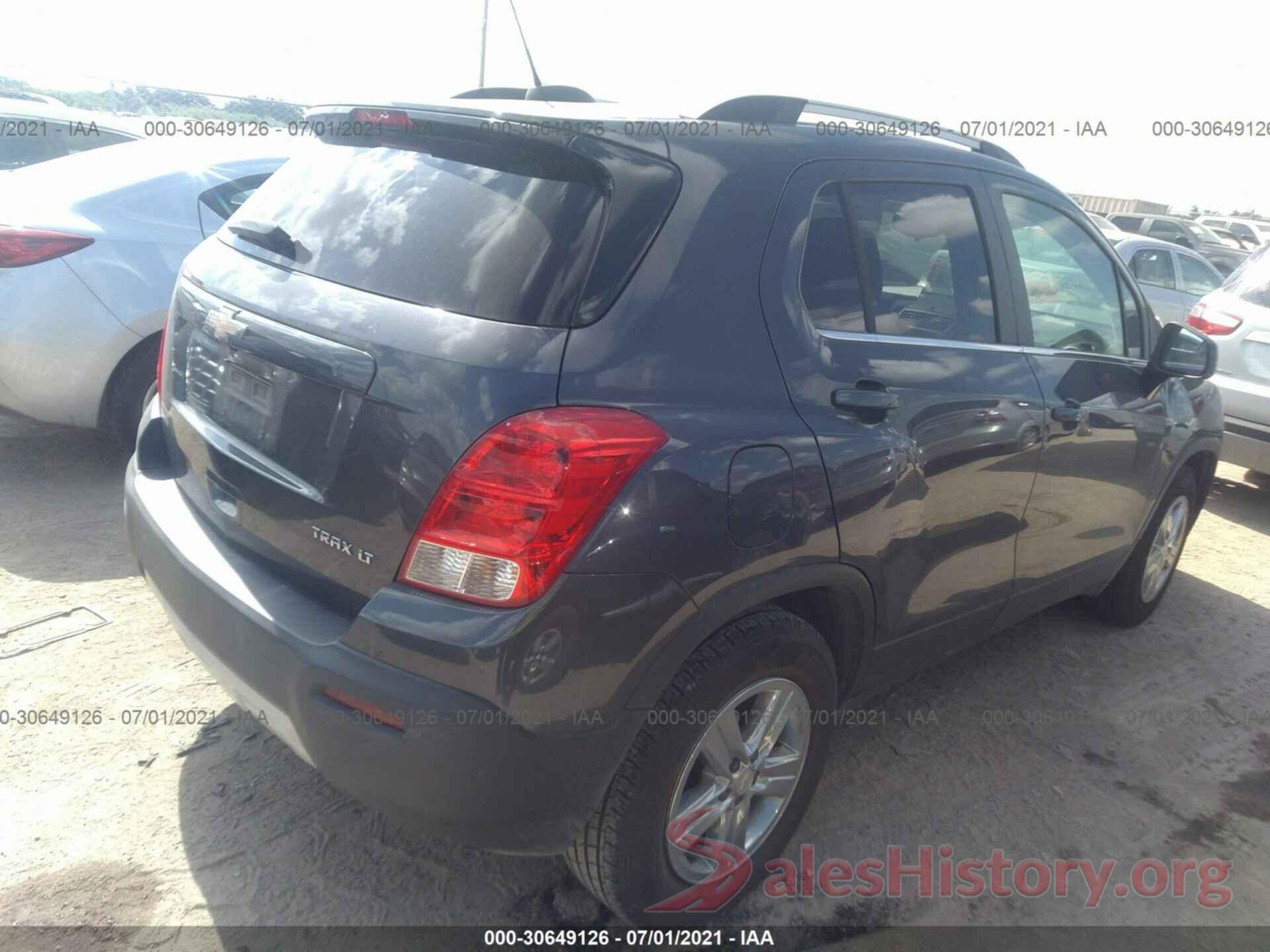 3GNCJLSB5GL231099 2016 CHEVROLET TRAX