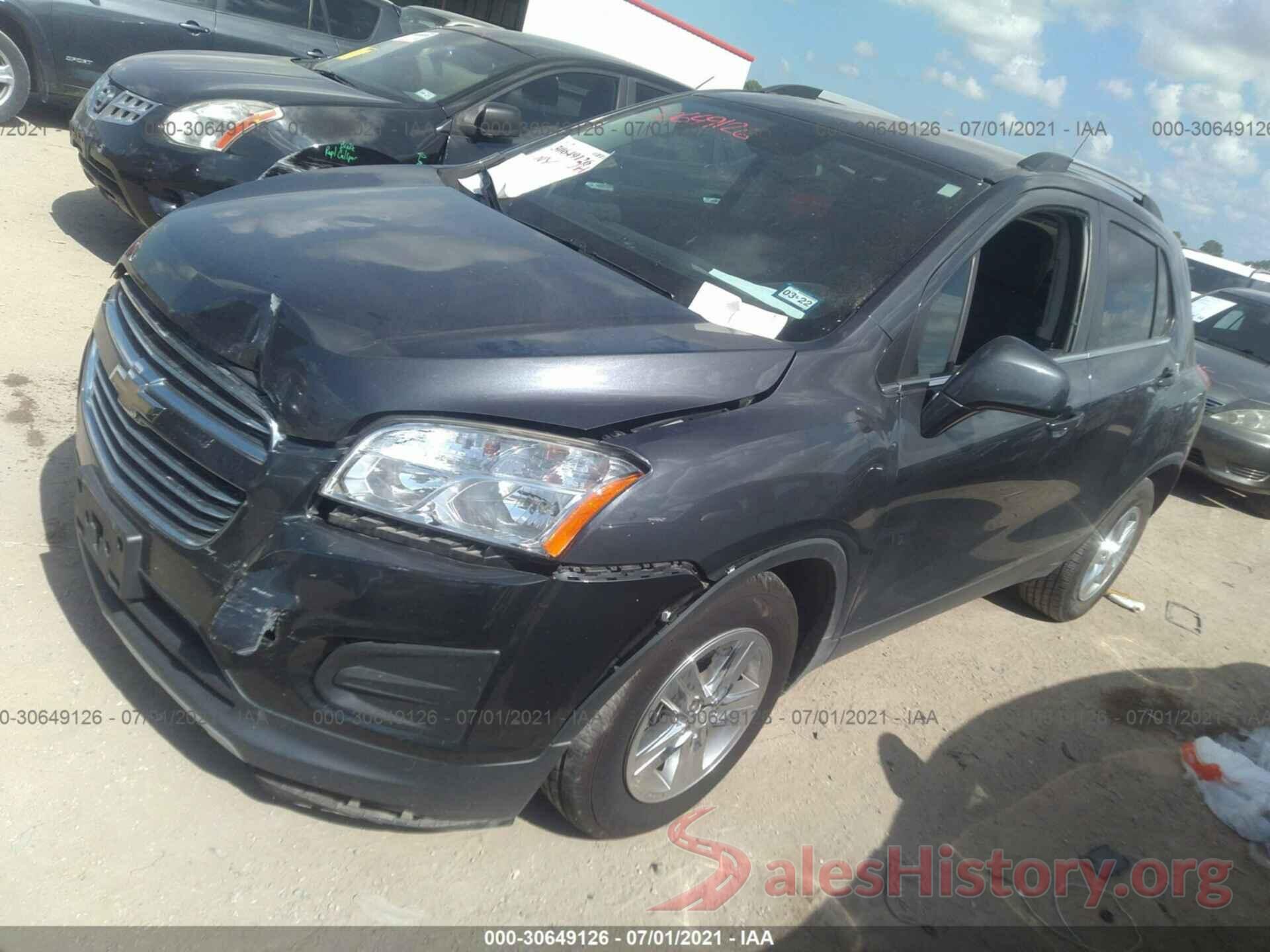 3GNCJLSB5GL231099 2016 CHEVROLET TRAX