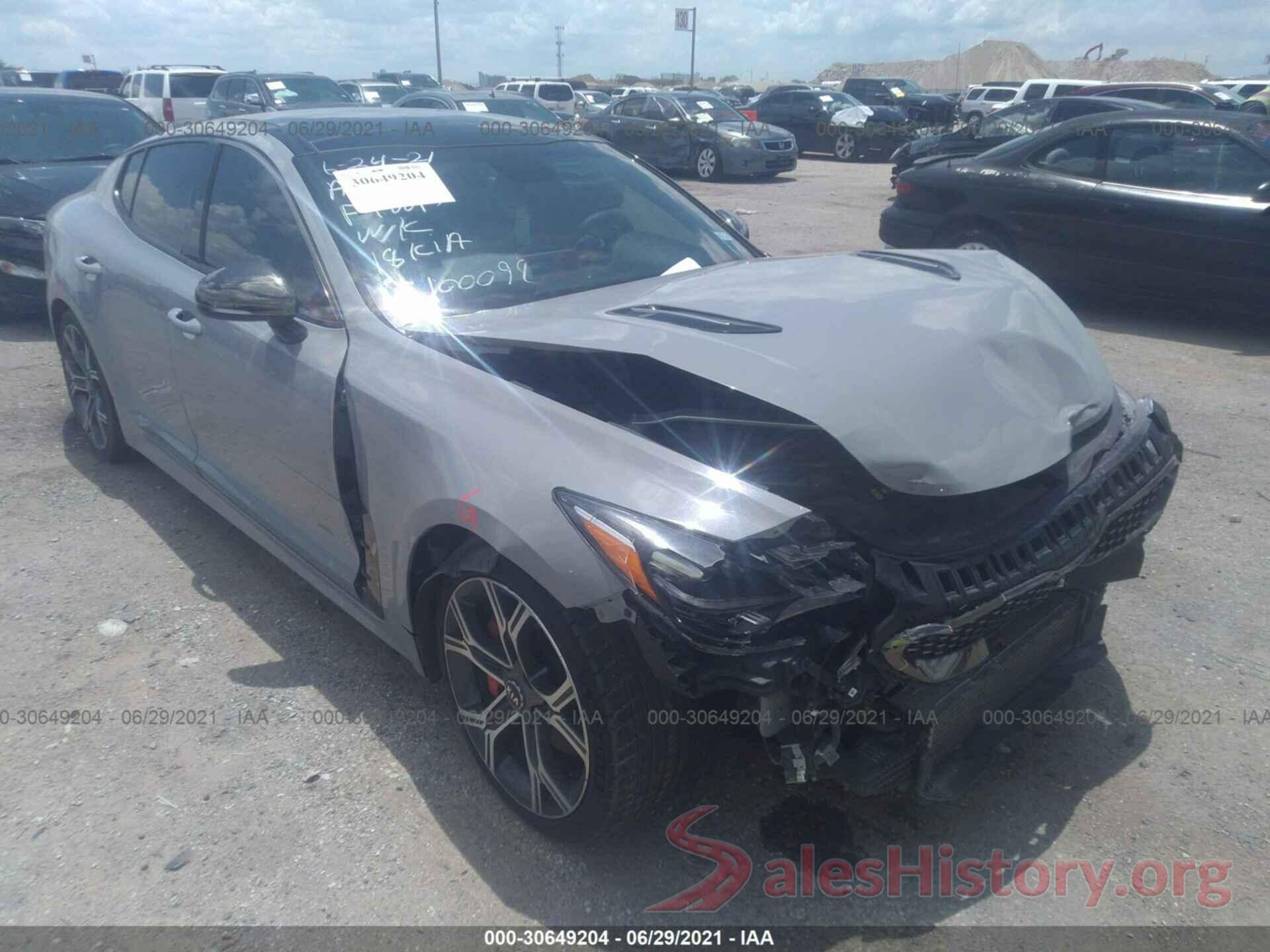 KNAE45LC7J6026989 2018 KIA STINGER