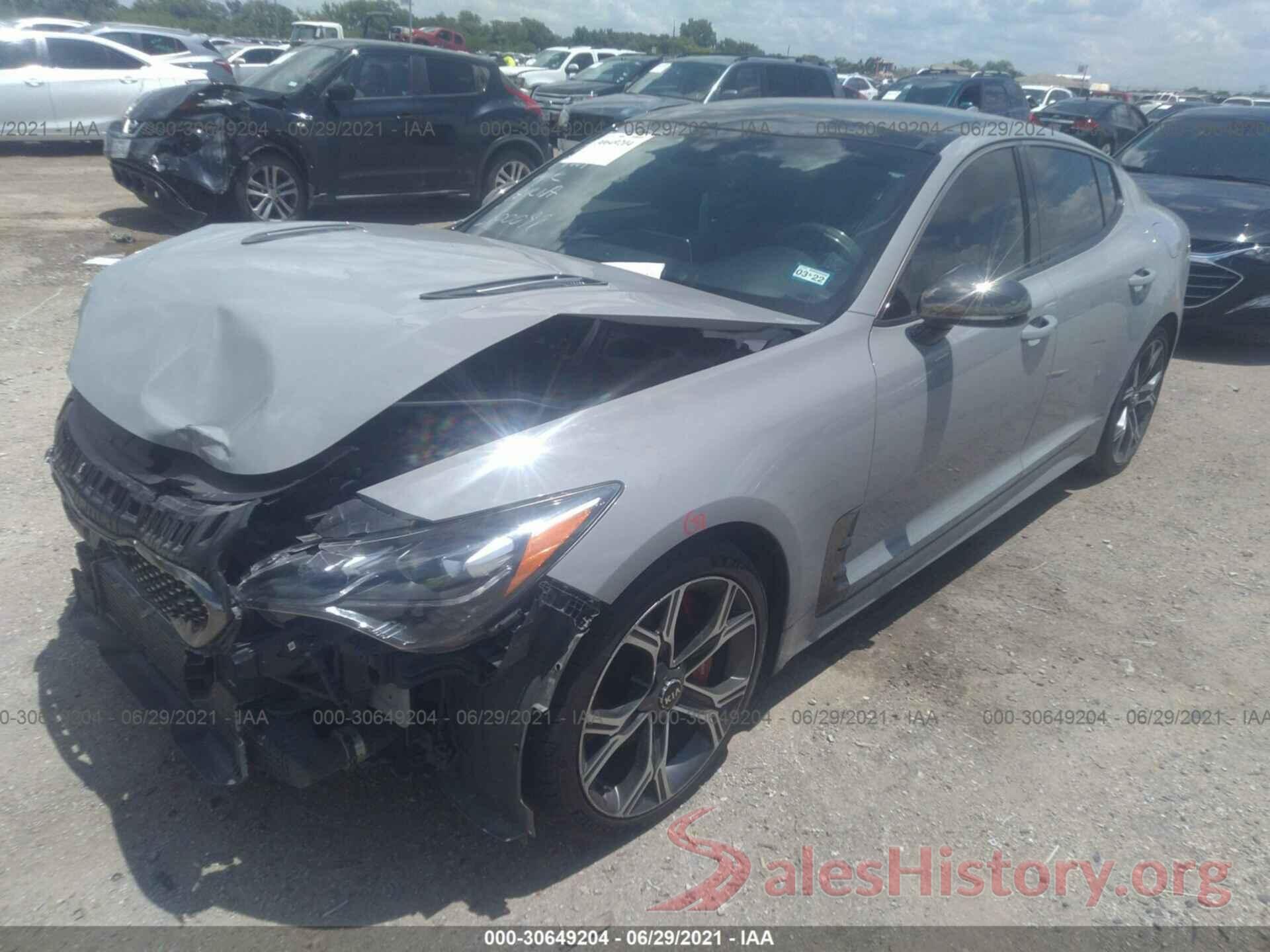 KNAE45LC7J6026989 2018 KIA STINGER