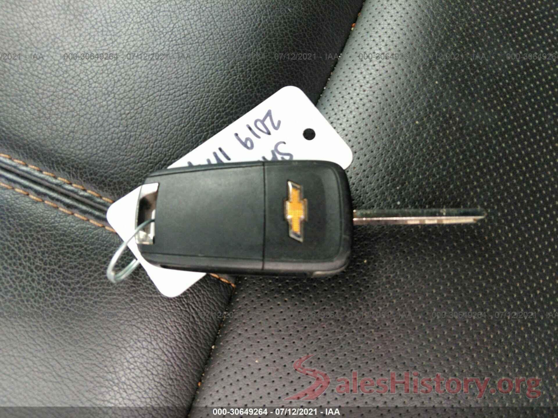 2G1105S3XK9137893 2019 CHEVROLET IMPALA