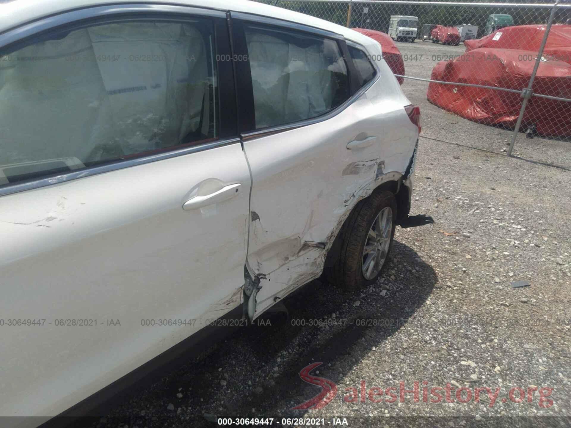 JN1BJ1CV6LW256425 2020 NISSAN ROGUE SPORT