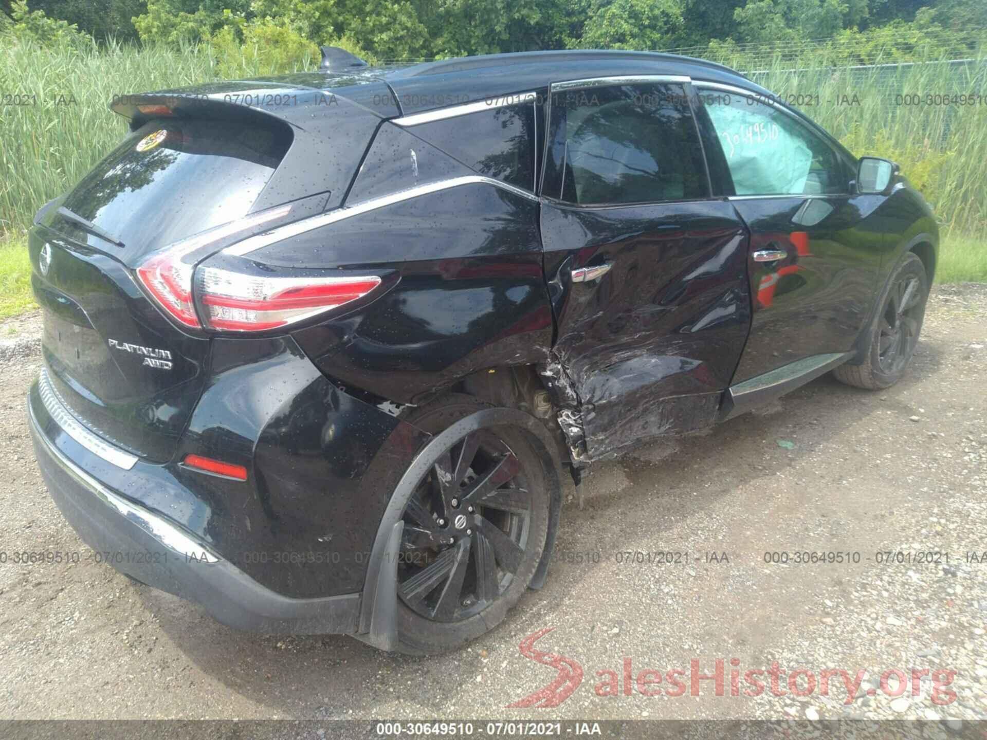 5N1AZ2MHXHN146437 2017 NISSAN MURANO