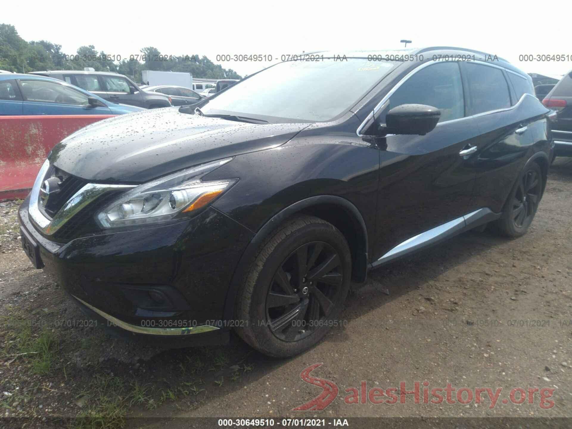 5N1AZ2MHXHN146437 2017 NISSAN MURANO