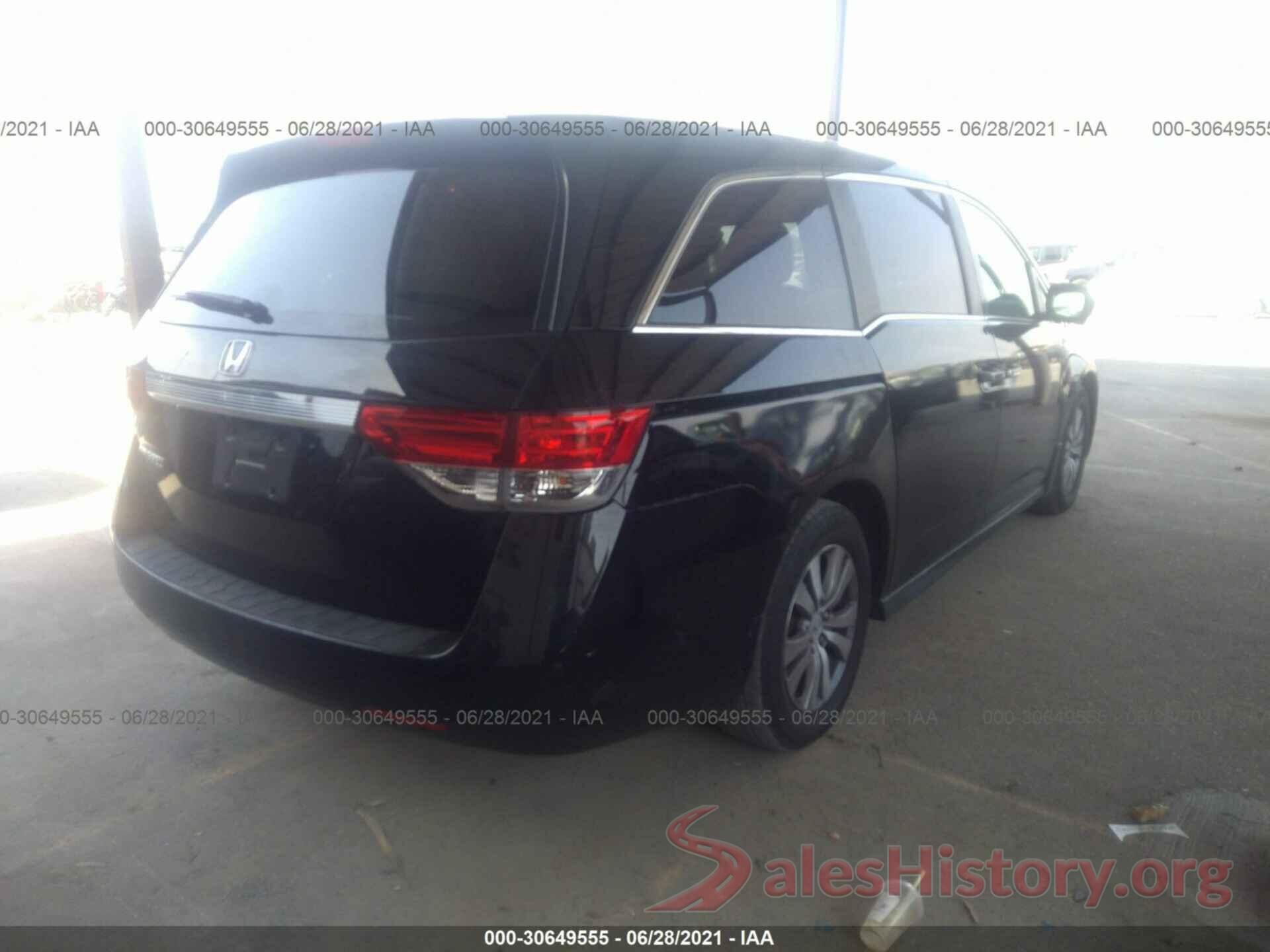 5FNRL5H61GB085978 2016 HONDA ODYSSEY