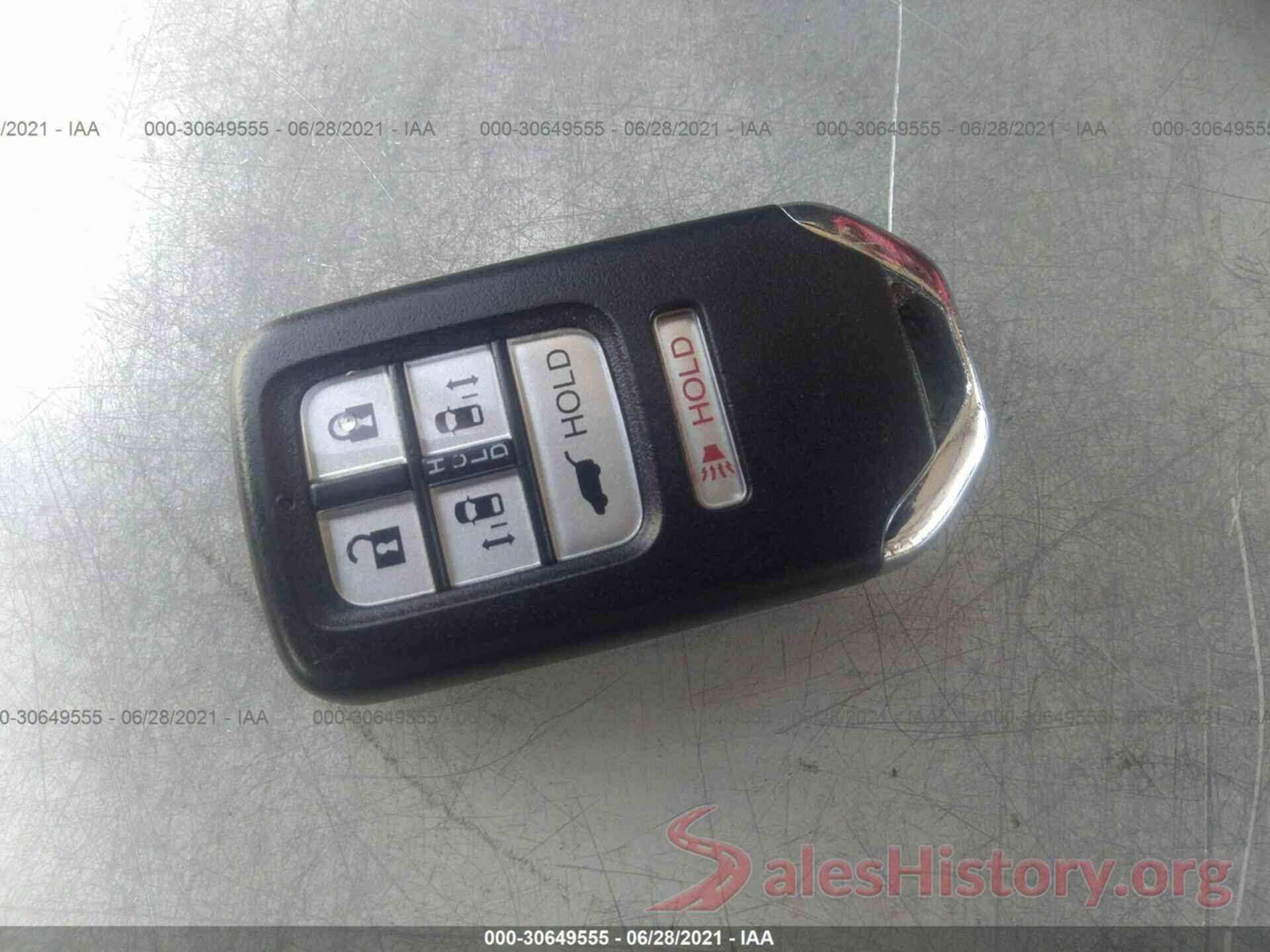 5FNRL5H61GB085978 2016 HONDA ODYSSEY