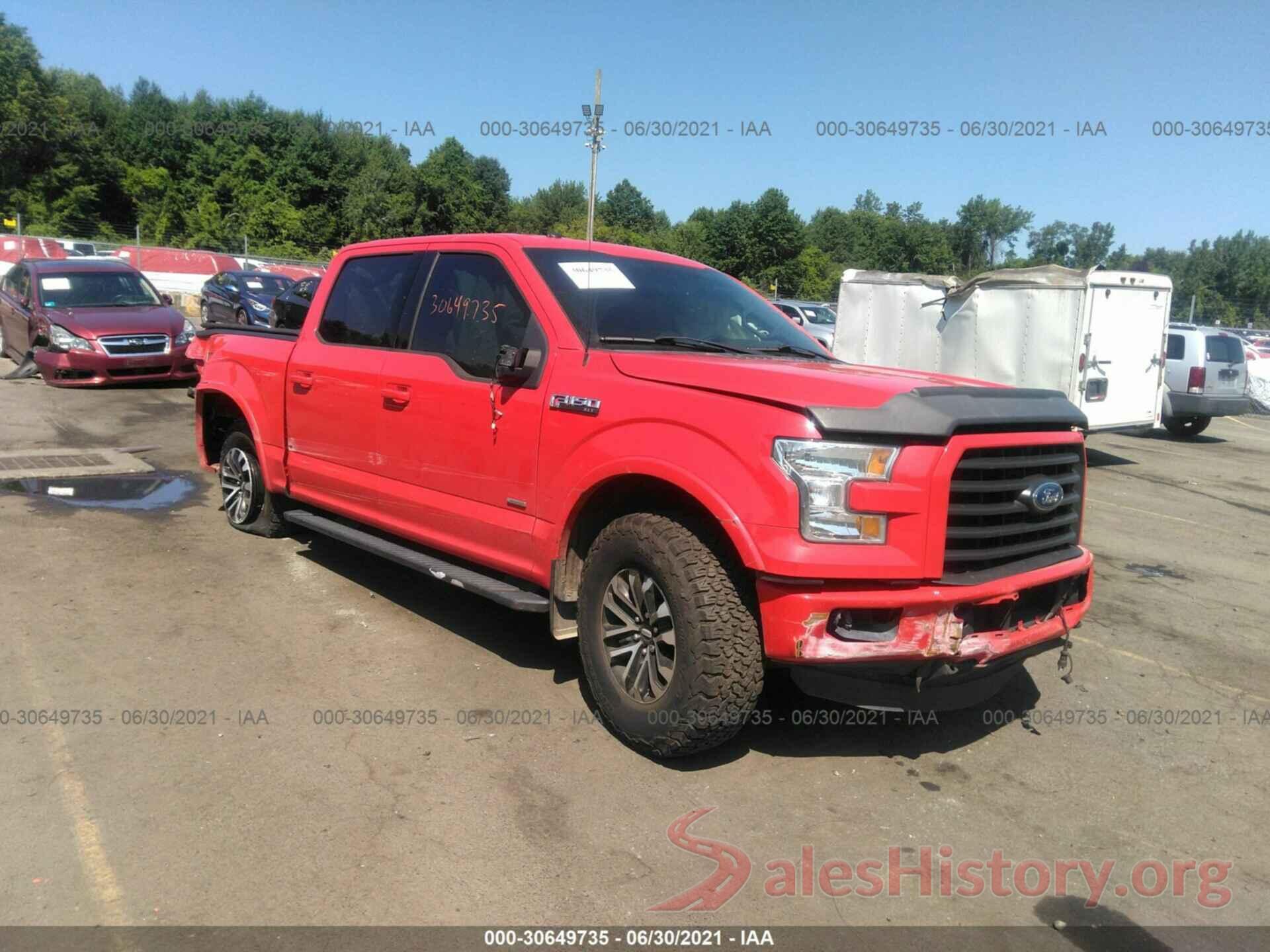 1FTEW1EG9GKD06404 2016 FORD F-150