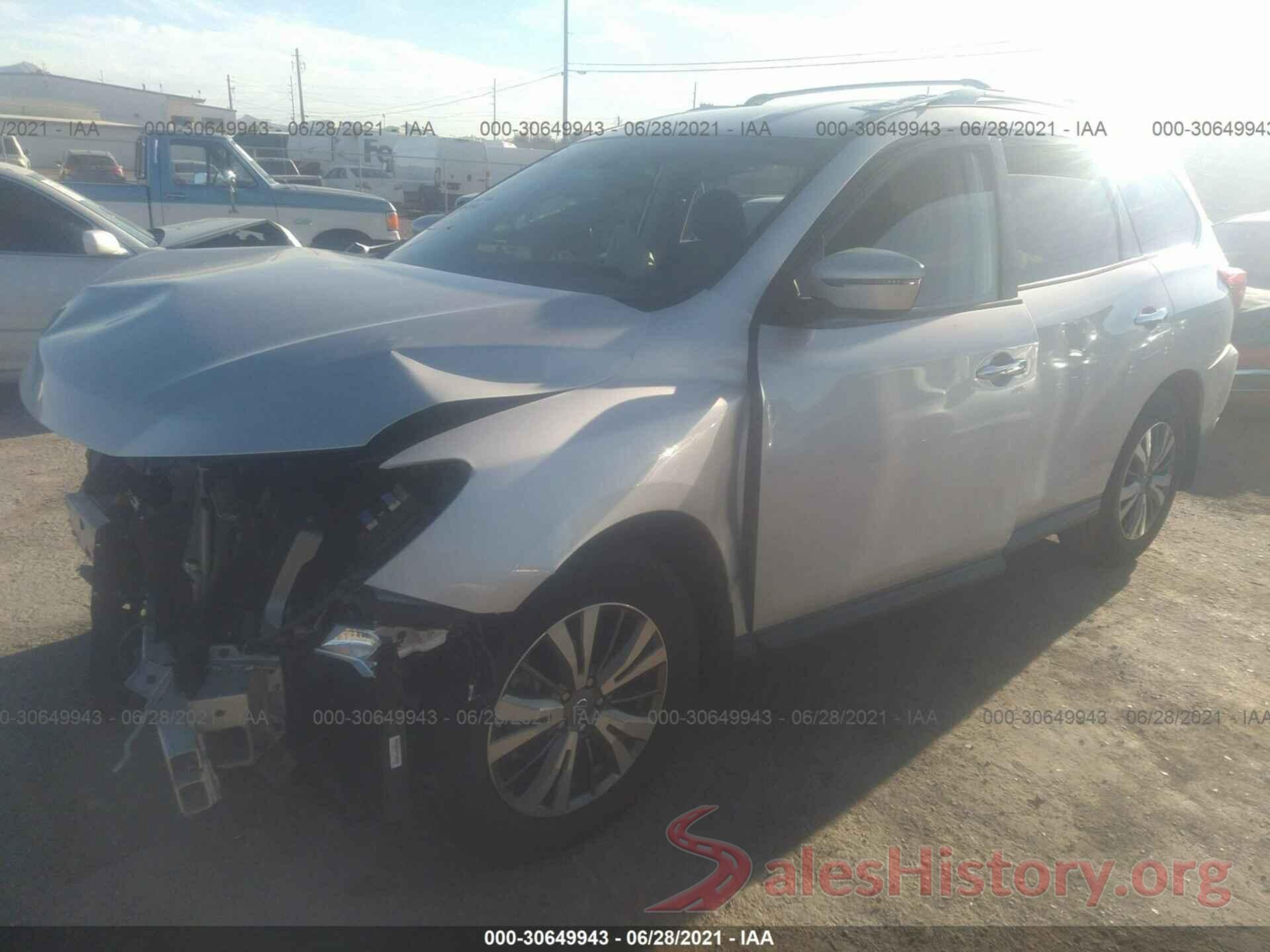 5N1DR2MN5KC652814 2019 NISSAN PATHFINDER