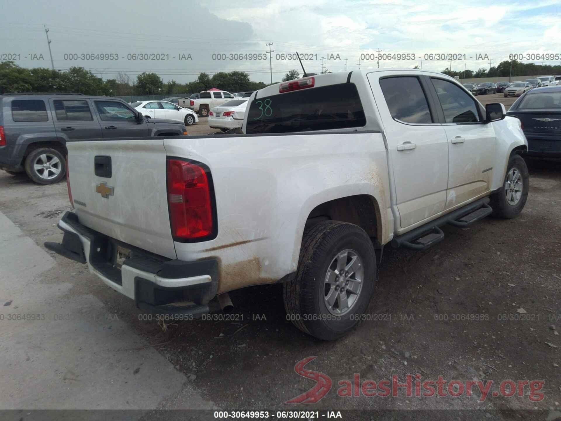 1GCGSBEA6G1254449 2016 CHEVROLET COLORADO