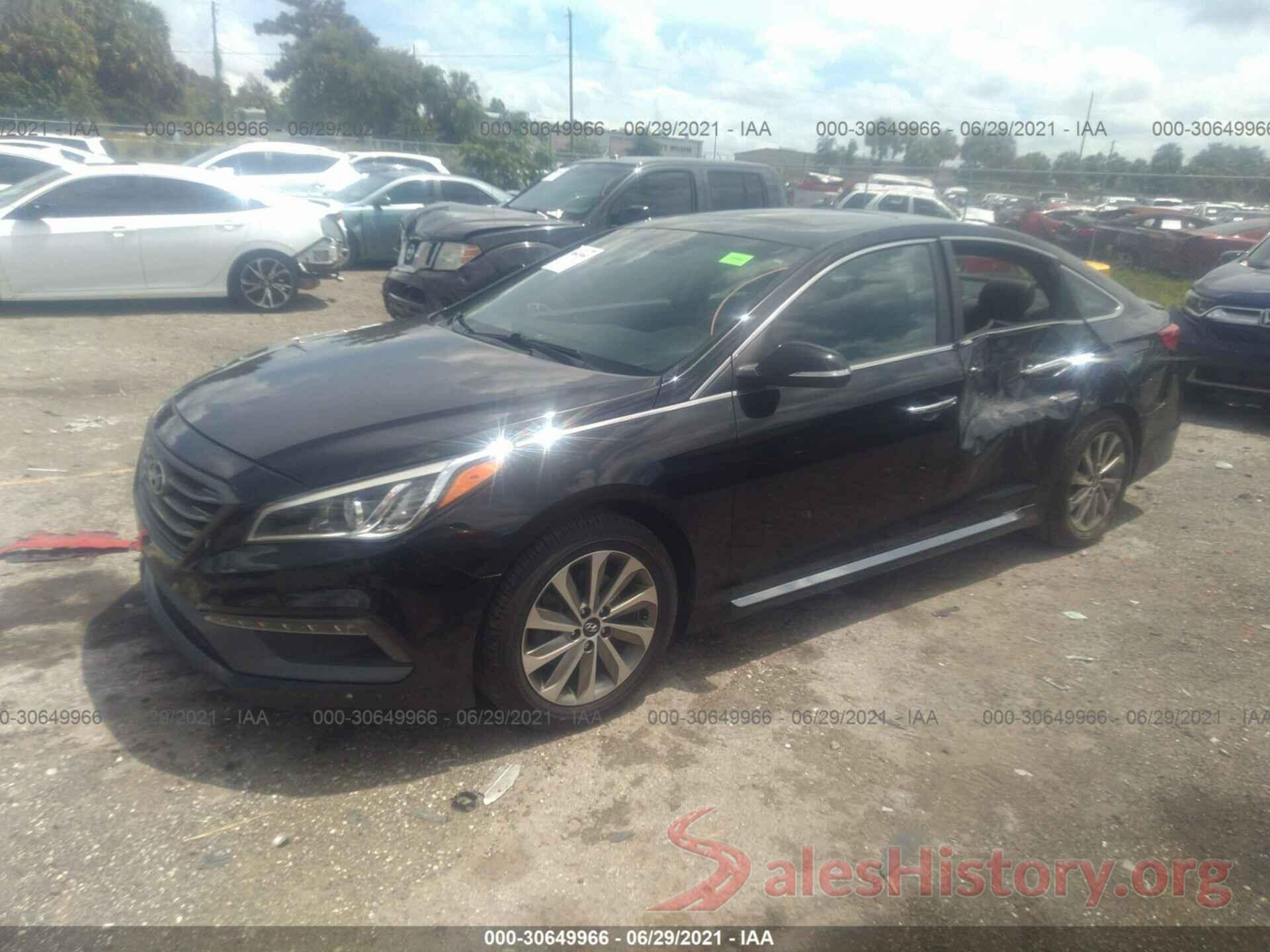 5NPE34AF2HH520335 2017 HYUNDAI SONATA