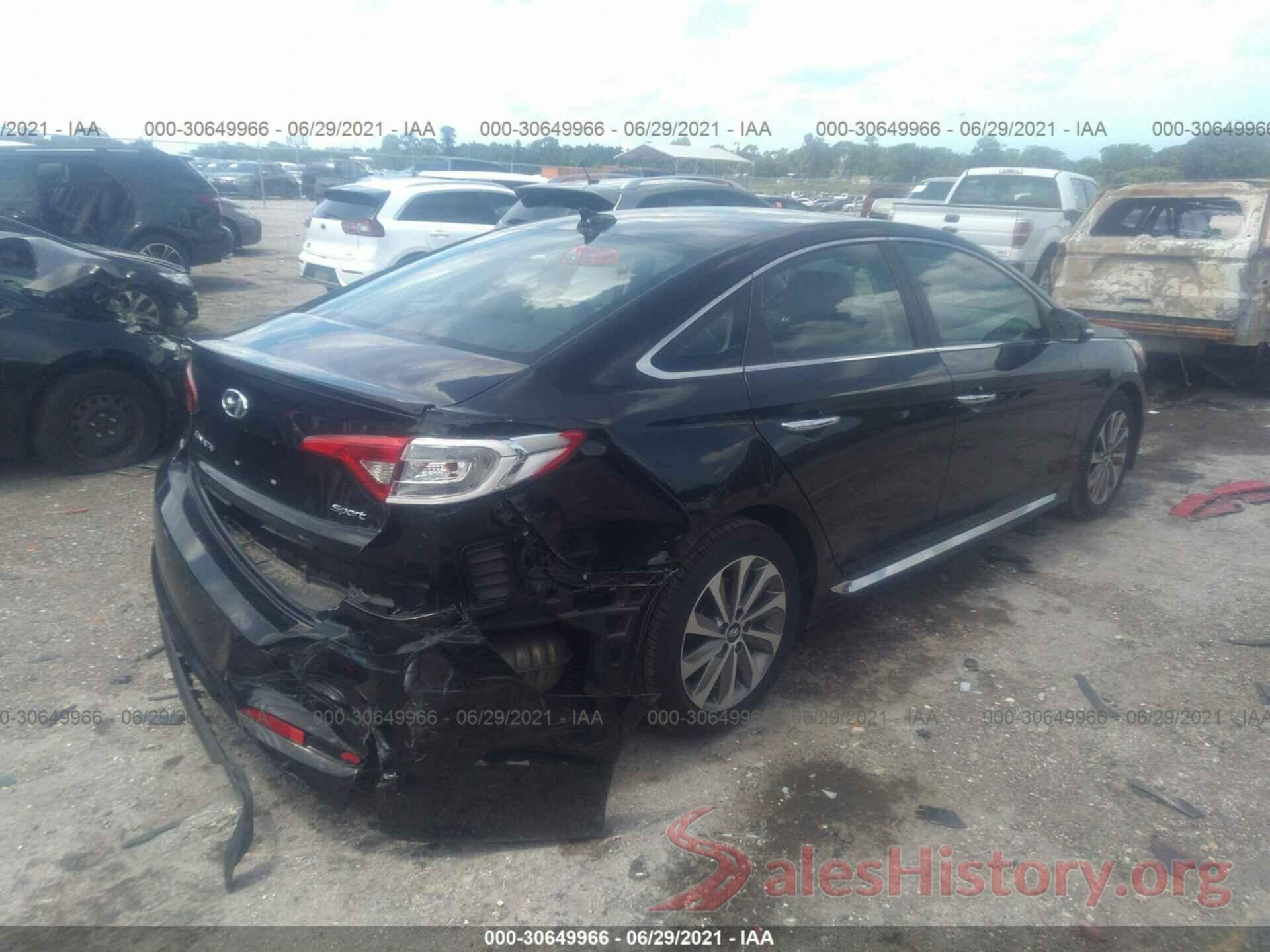 5NPE34AF2HH520335 2017 HYUNDAI SONATA