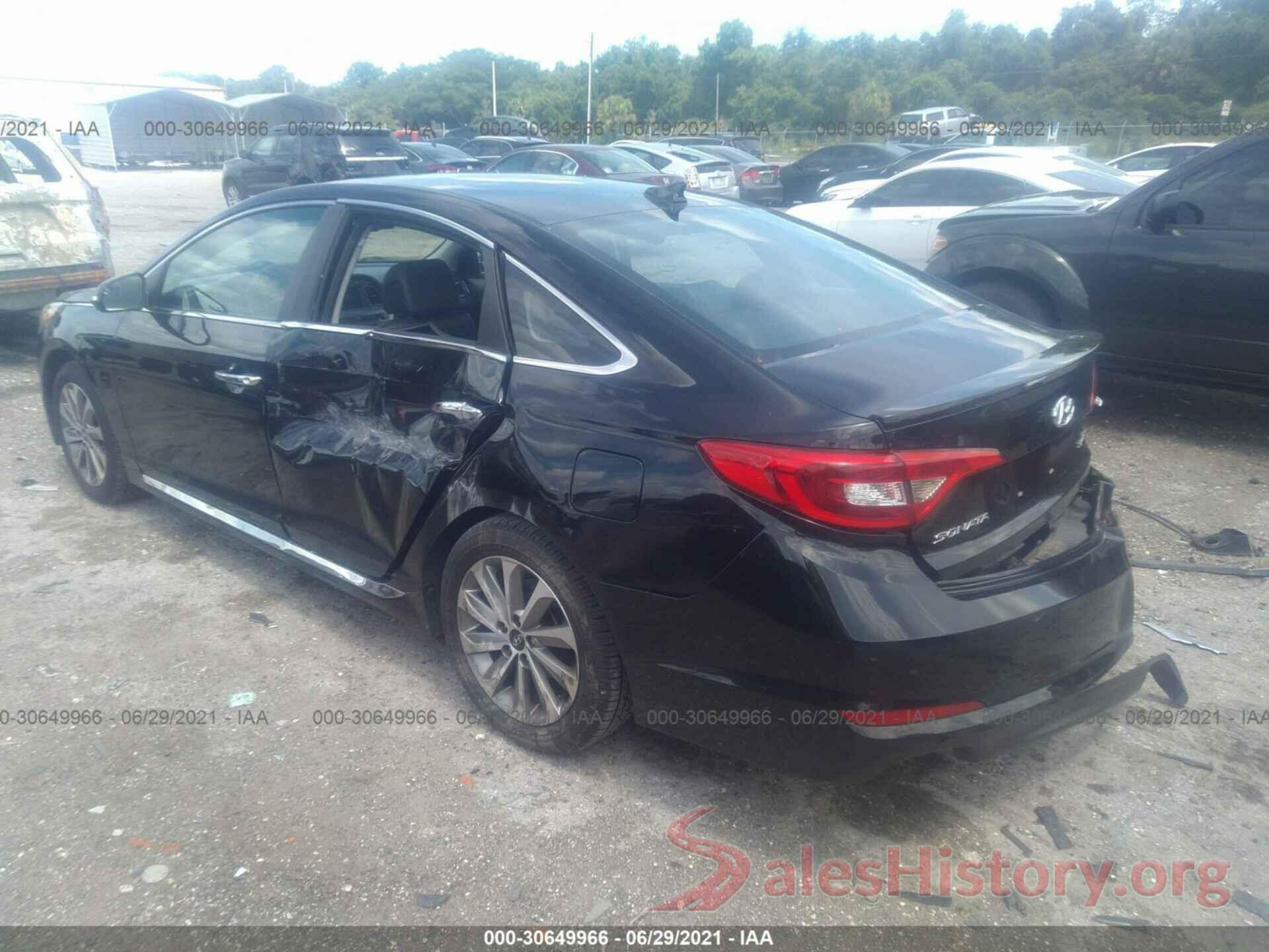 5NPE34AF2HH520335 2017 HYUNDAI SONATA