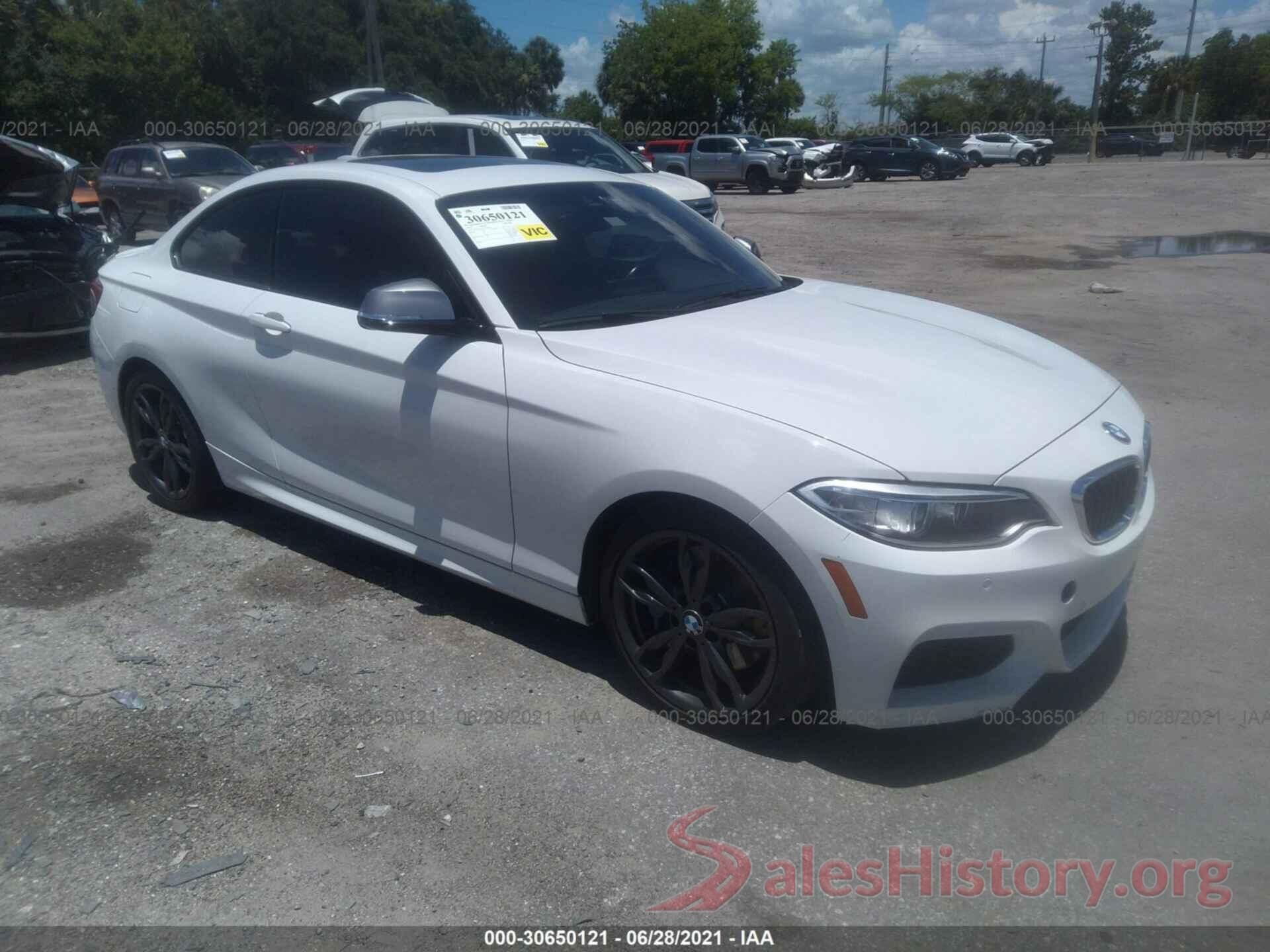 WBA1J7C57GV360460 2016 BMW 2 SERIES