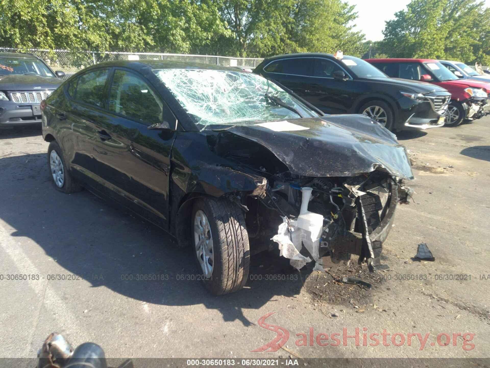 5NPD74LF0JH381714 2018 HYUNDAI ELANTRA