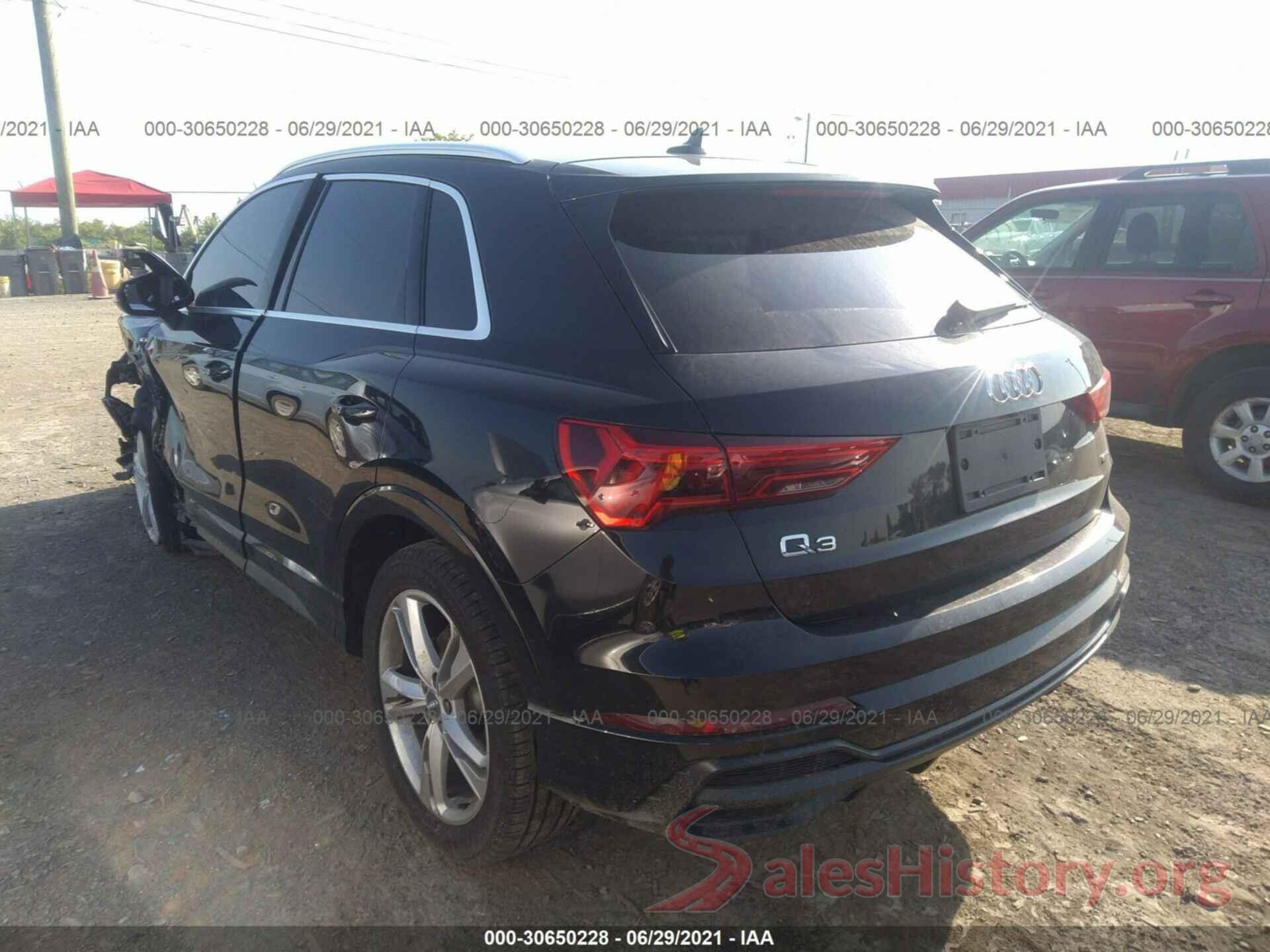 WA1DECF3XL1023896 2020 AUDI Q3